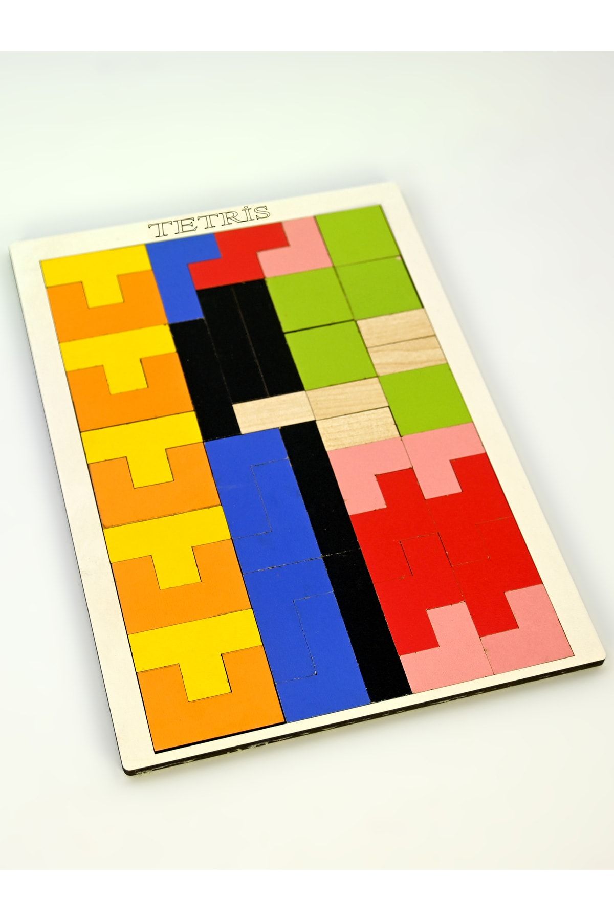 Okçu Ahşap Tetris Blok 12