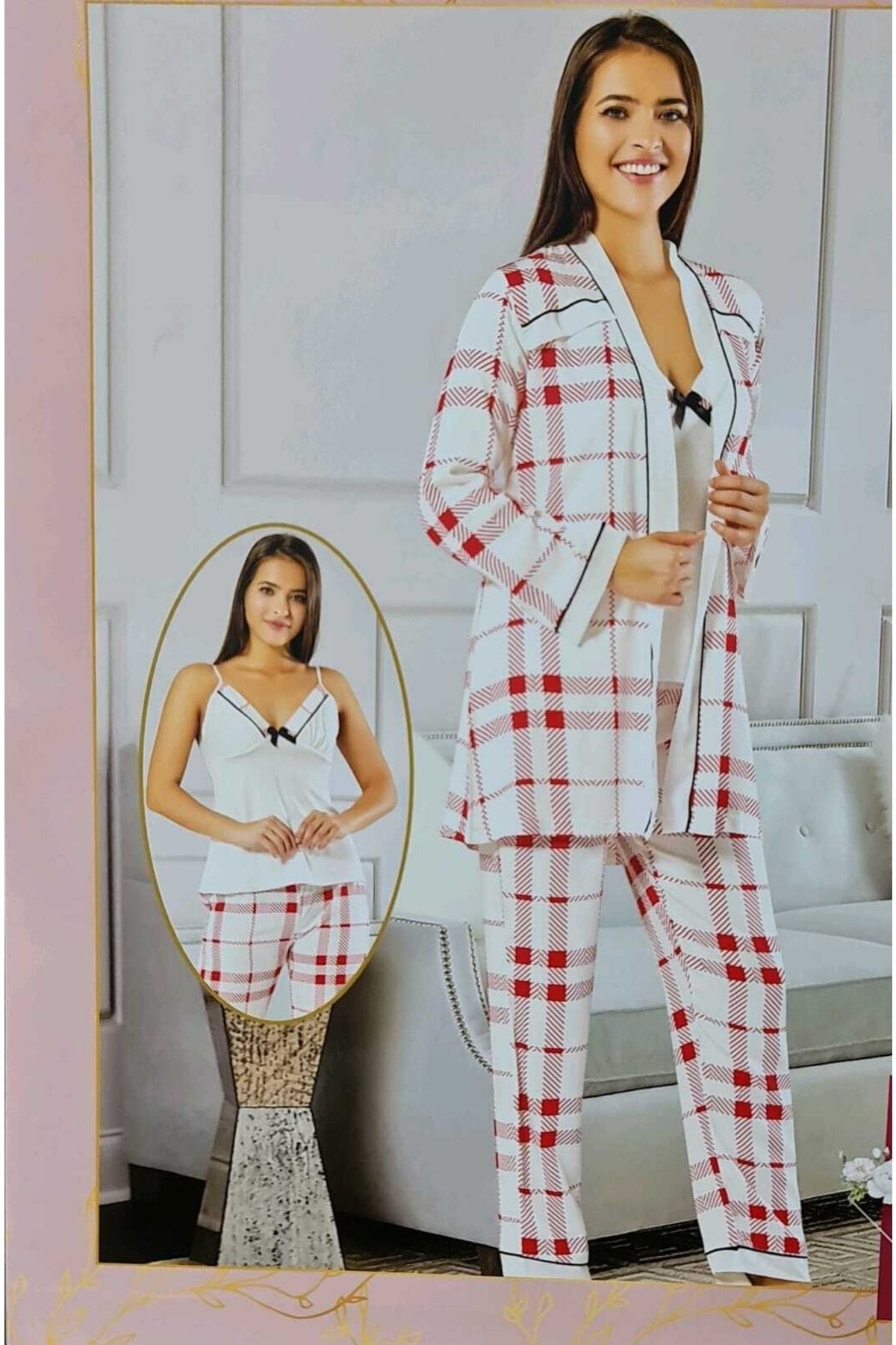Xses 3lü Pijama Takım