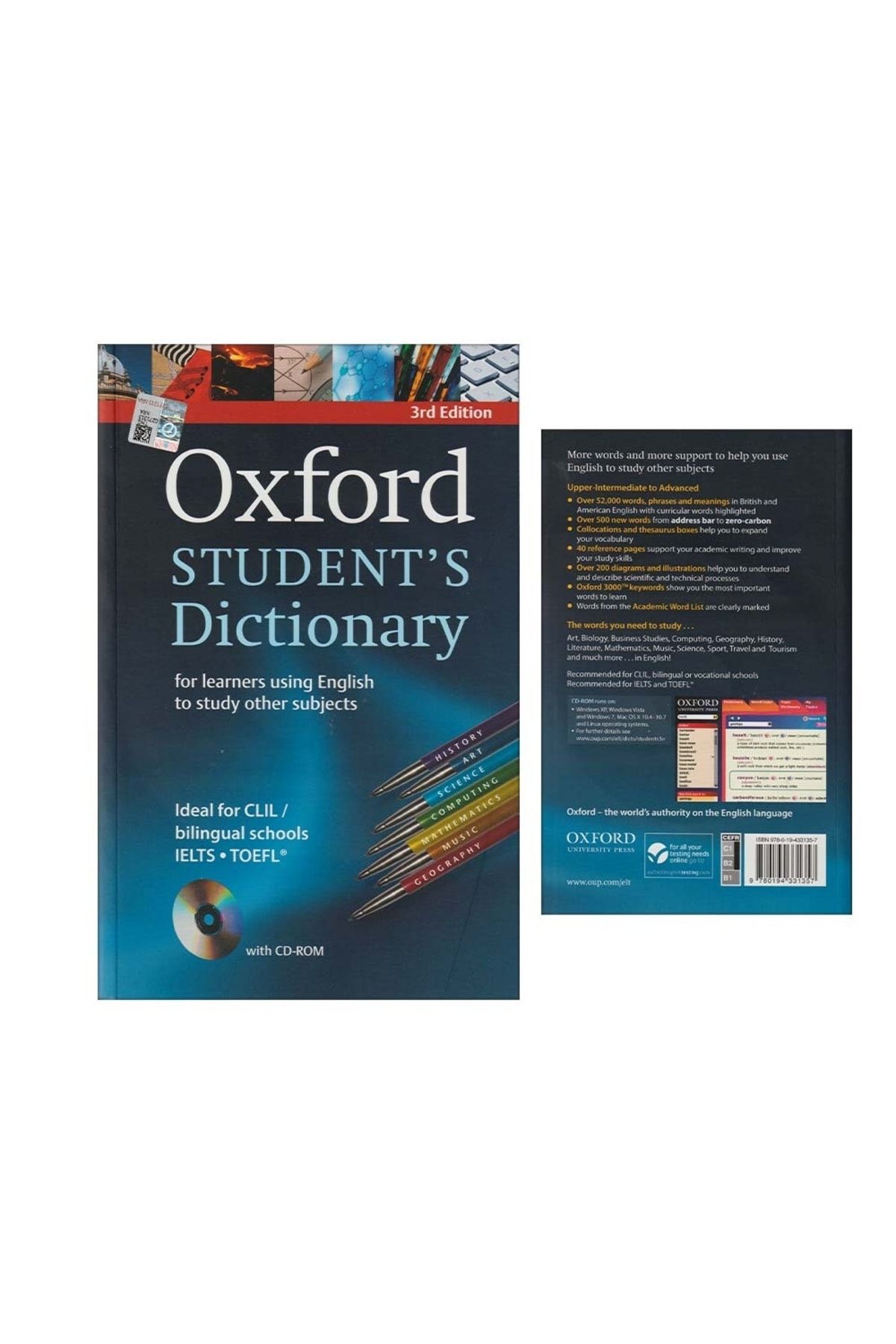 OXFORD UNIVERSITY PRESS Oxford Student's Dictionary Cd-rom (3ED)*