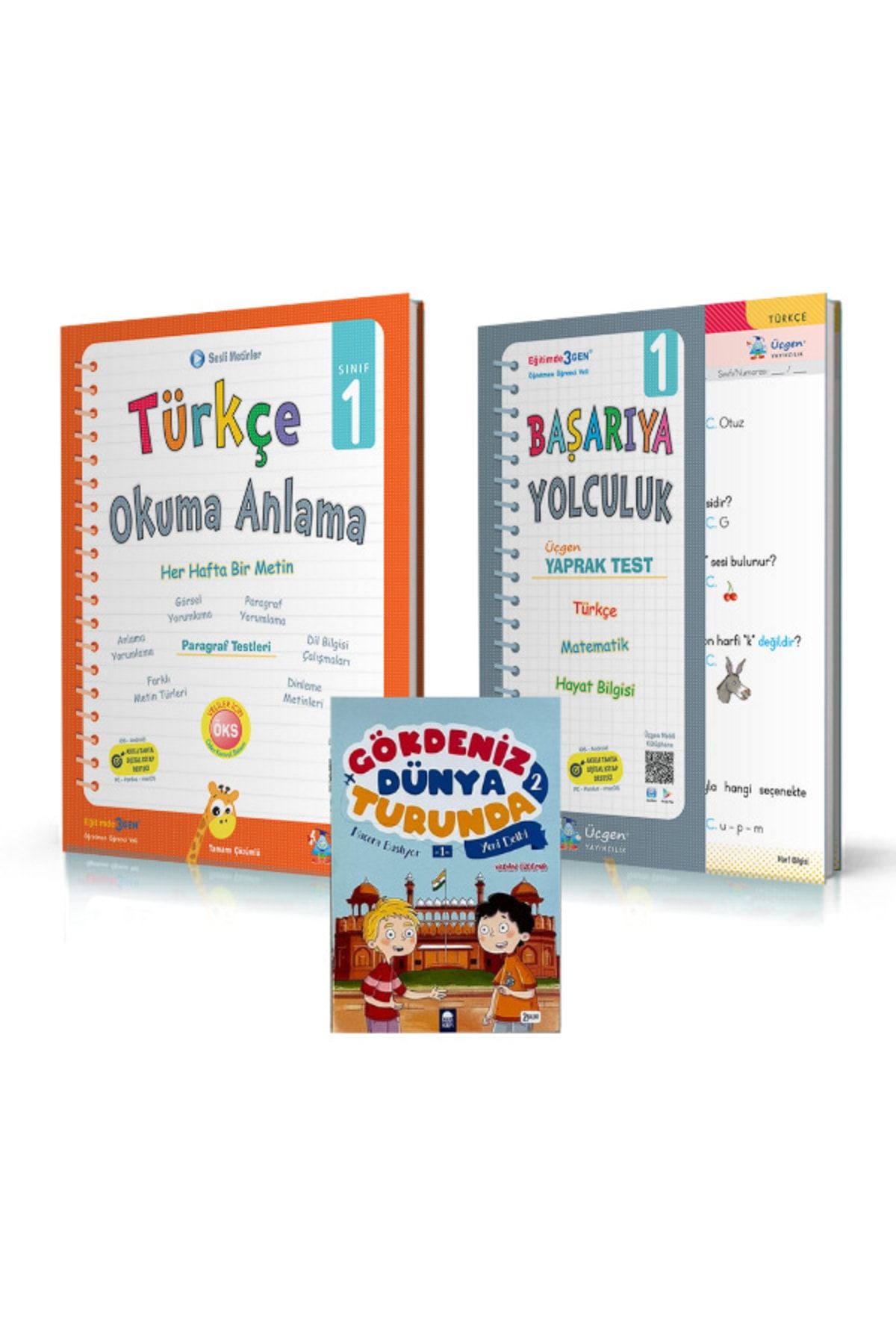 Üçgen Yayıncılık Üçgen Yayınları Üçgen Tüm Dersler Yaprak Test , Okuma Anlama