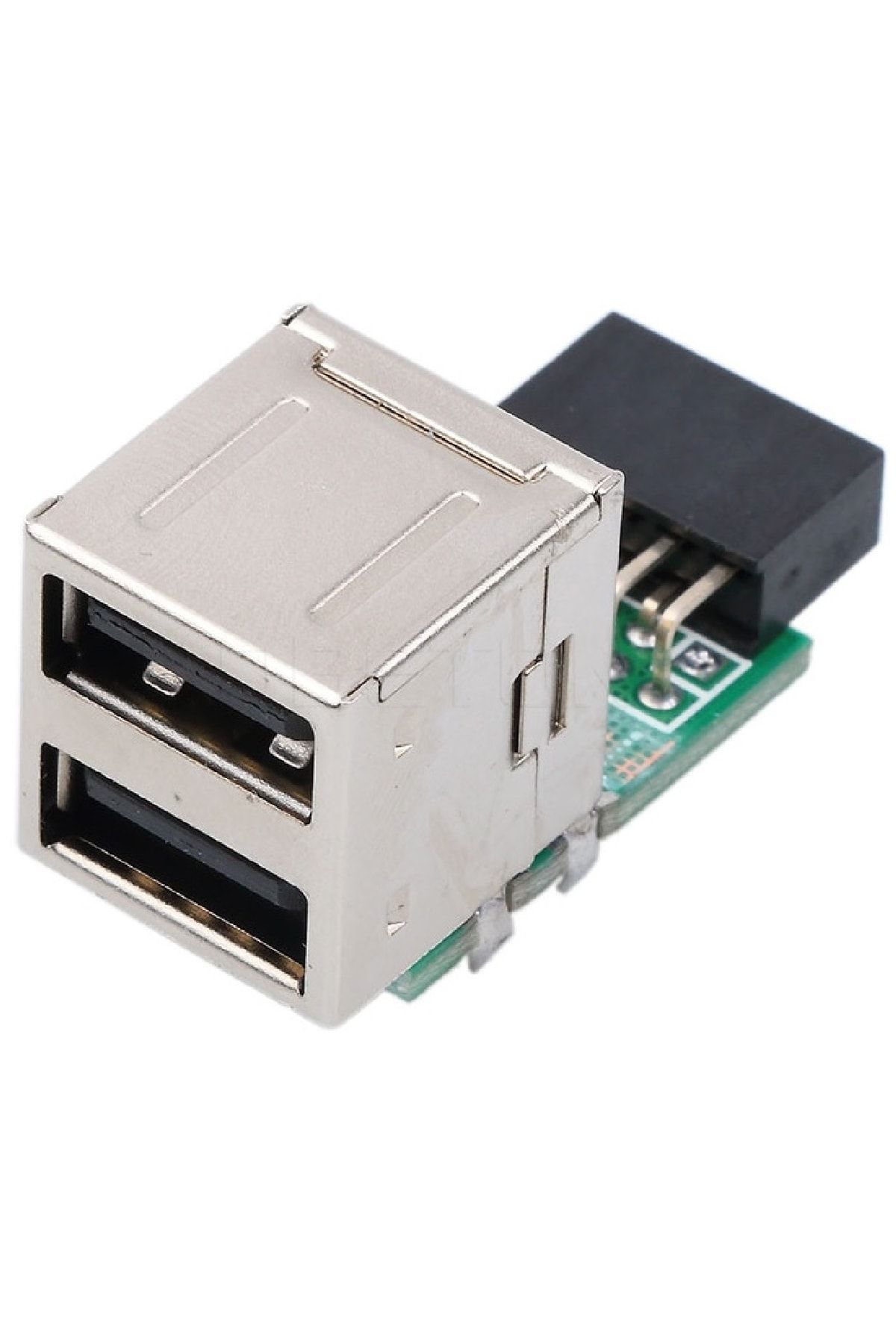Alfais 5091 9 Pin Usb To 2x Usb A Anakart Çevirici Dönüştürücü Çoklayıcı Adaptör