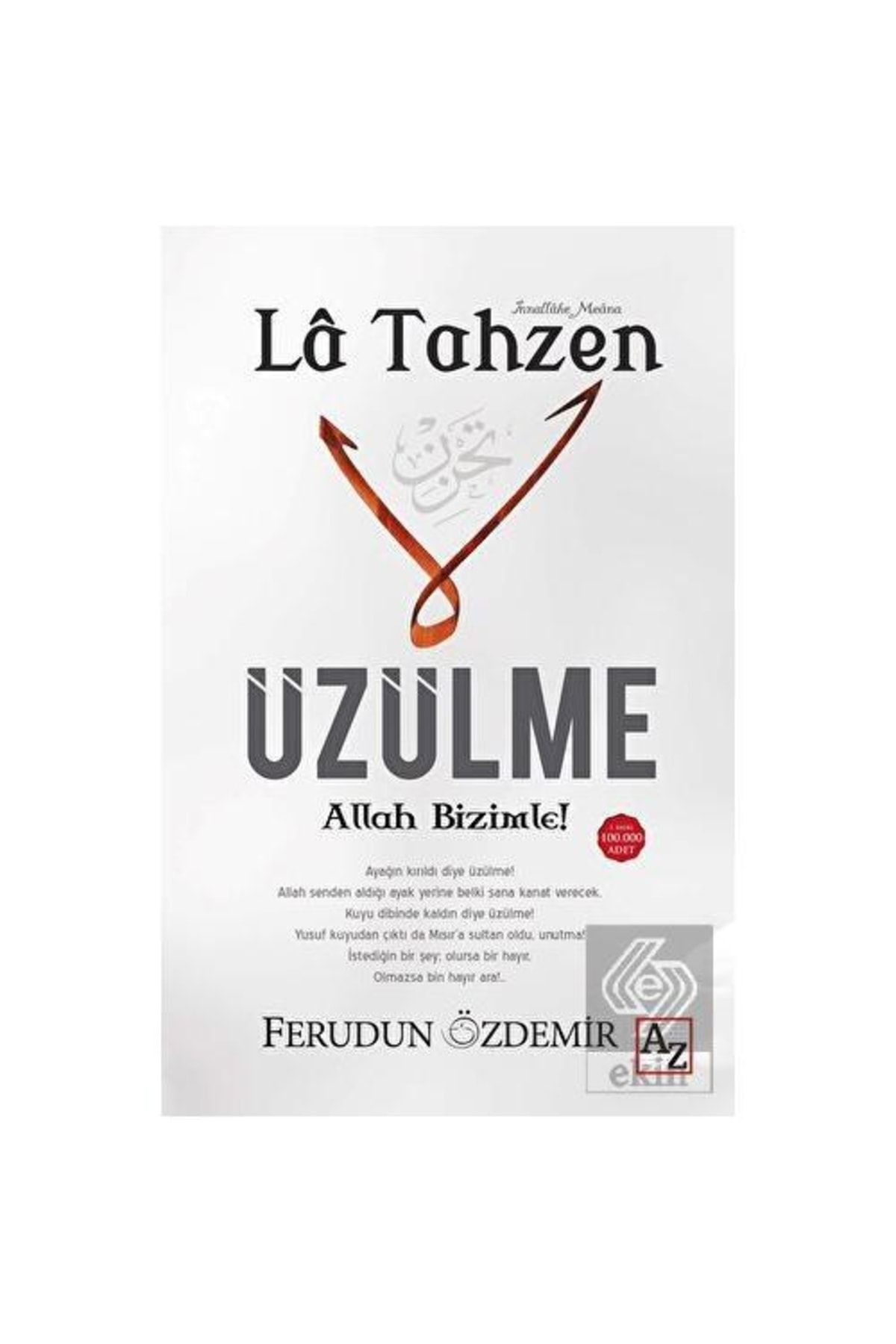 Az Kitap La Tahzen-üzülme Allah Bizimle!-ferudun Özdemir