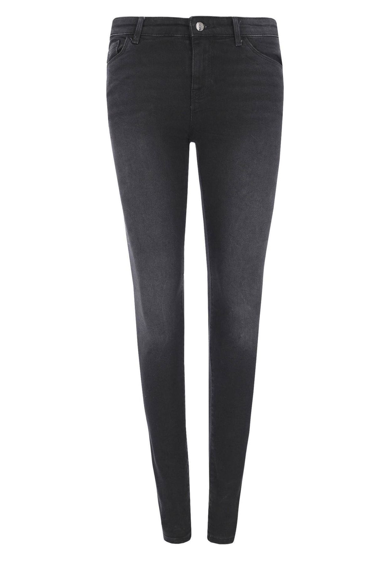 Emporio Armani Kadın Slim Fit Normal Bel Pamuklu Siyah Pantolon 6z2j23 2d0tz-005