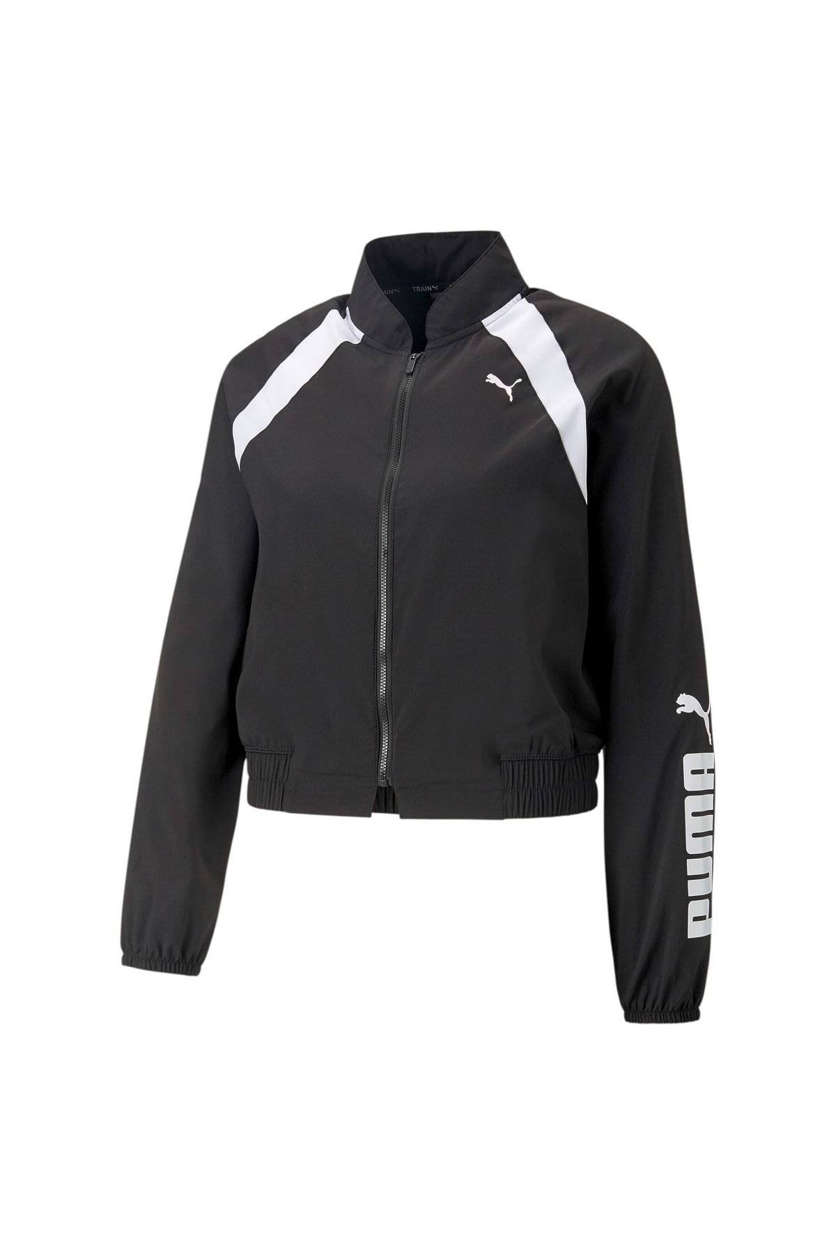 Puma Fit Woven Fashion Jacket Black - Siyah Spor Ceket