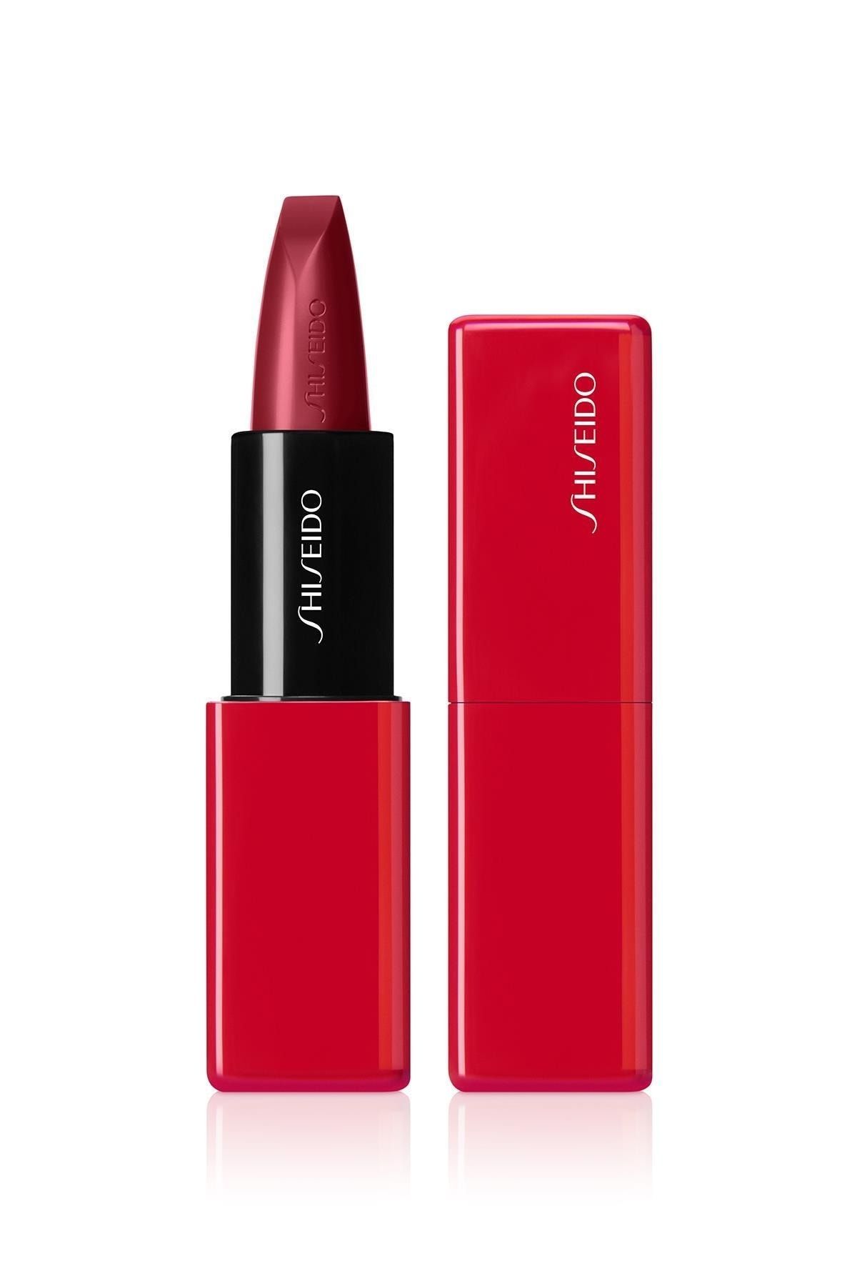 Shiseido Technosatın gel Lıpstıck 411 Scarlet Cluster