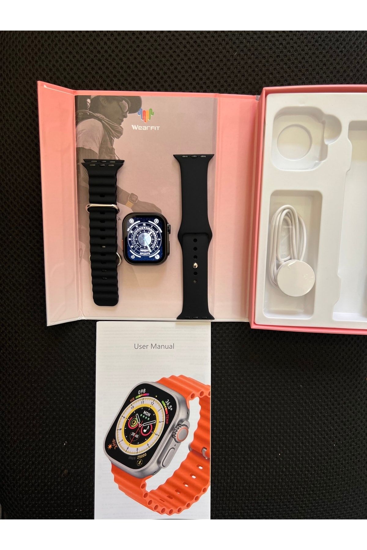 Wearfitpro Hw68 Ultra Mini 41mm Kadınlarımız Ve Ince Bileğe Özel Ultra Kasa Özel Yapım