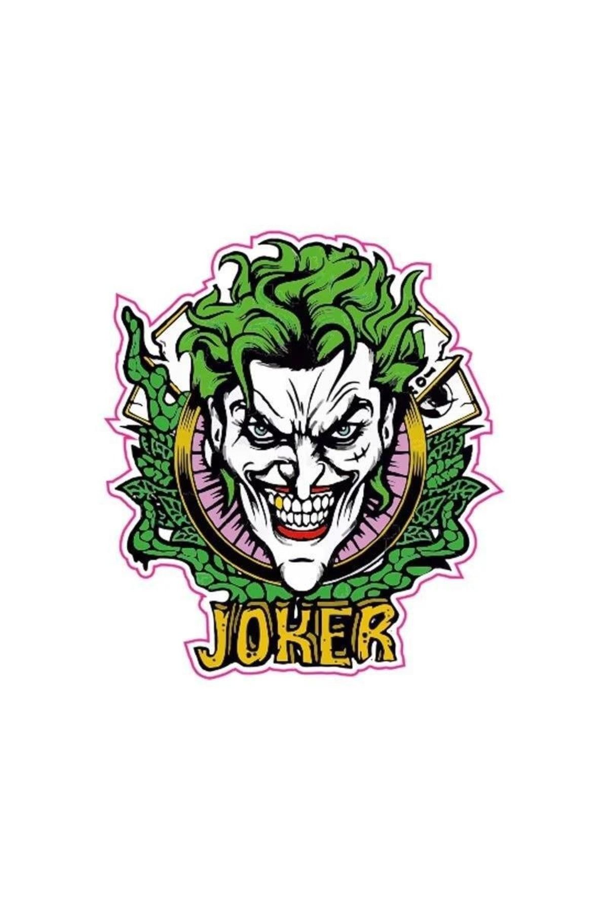 Gogo Joker Desenli Sticker 70 x 80 mm