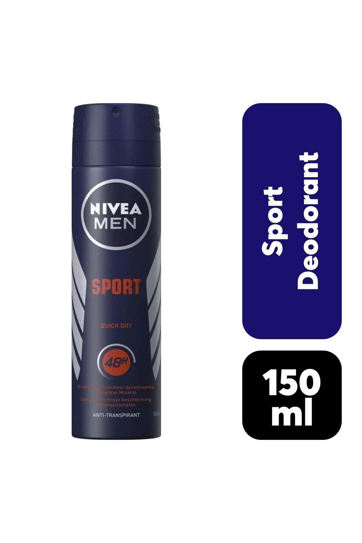 NIVEA Deodorant Erkek 150ml.sport