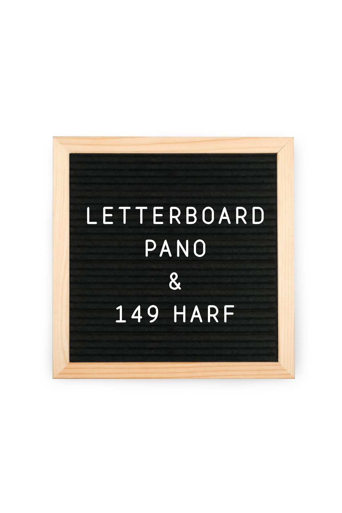 Petrix Harfli Ahşap Yazı Panosu Letter Board Pd84423