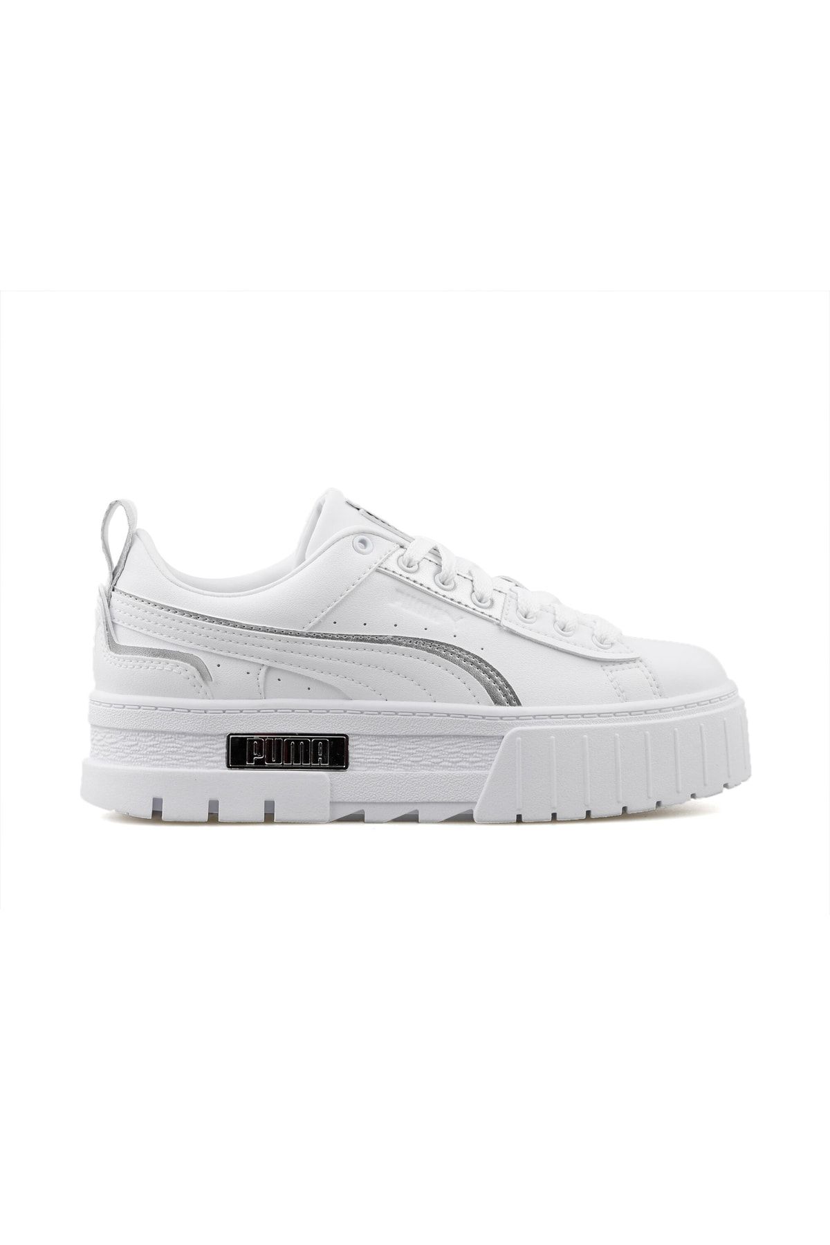 Puma Mayze Ut Metallic Wns Kadın Günlük Ayakkabı 39108401 Beyaz