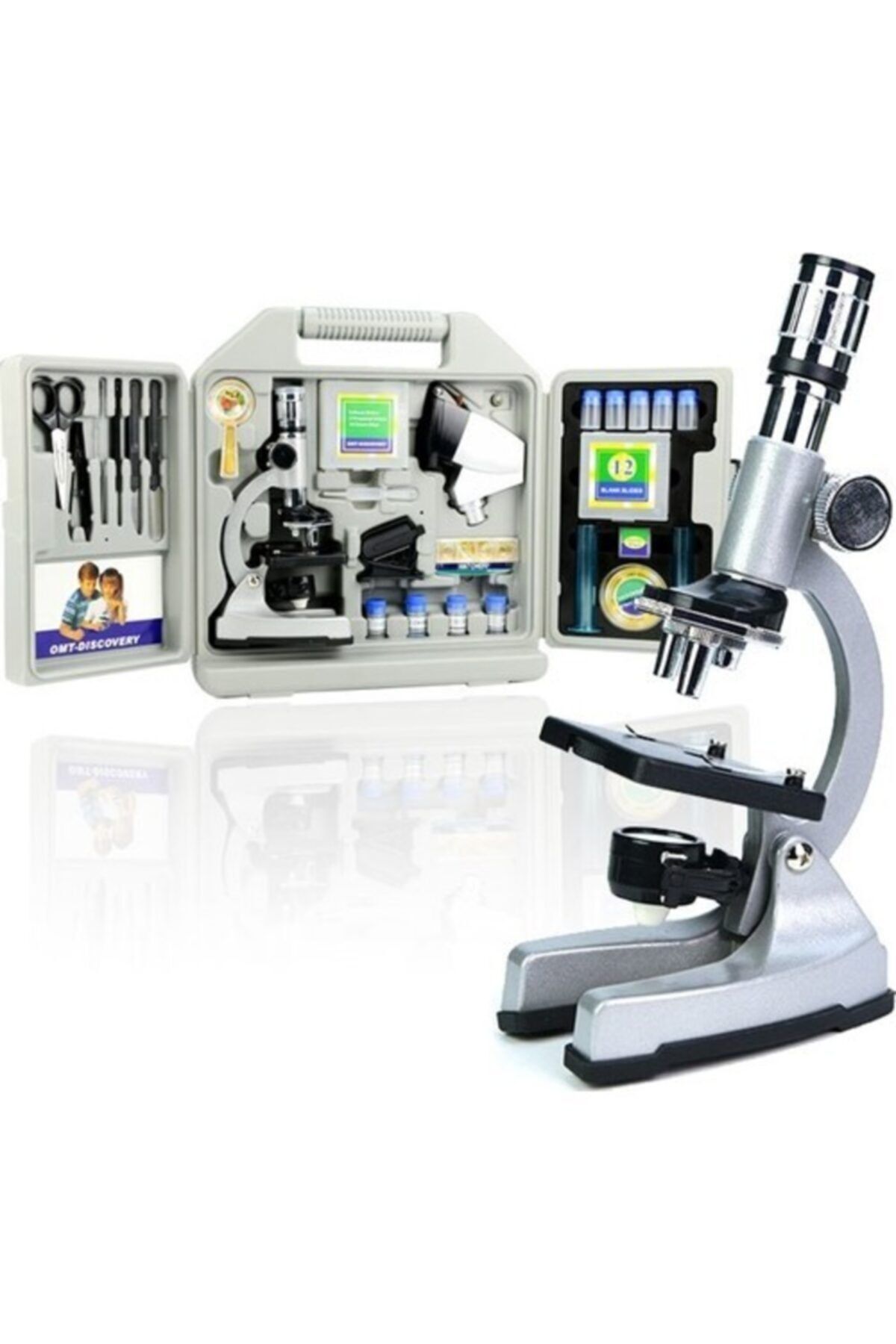 Zoomex Ma1500-3pzl Mikroskop Seti 1500 Kat Büyütme + Taşıma Çantası Hediyeli