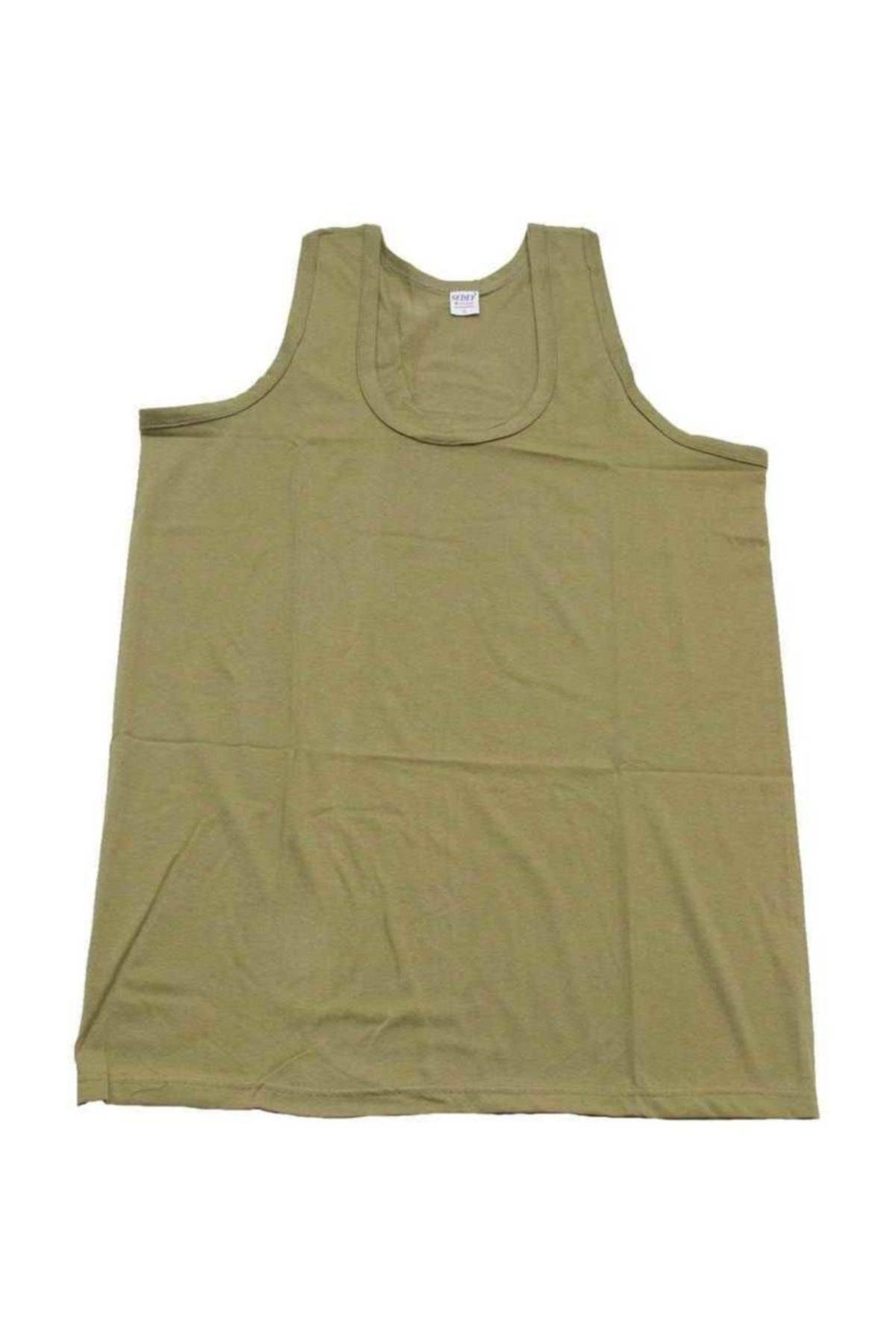 Sedef Erkek Asker Yeşil Çamaşır Seti 3'lü Paket