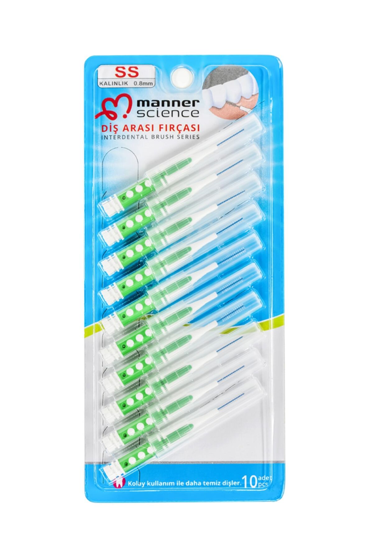 Manner Science Diş Arası Fırçası 10 Adet