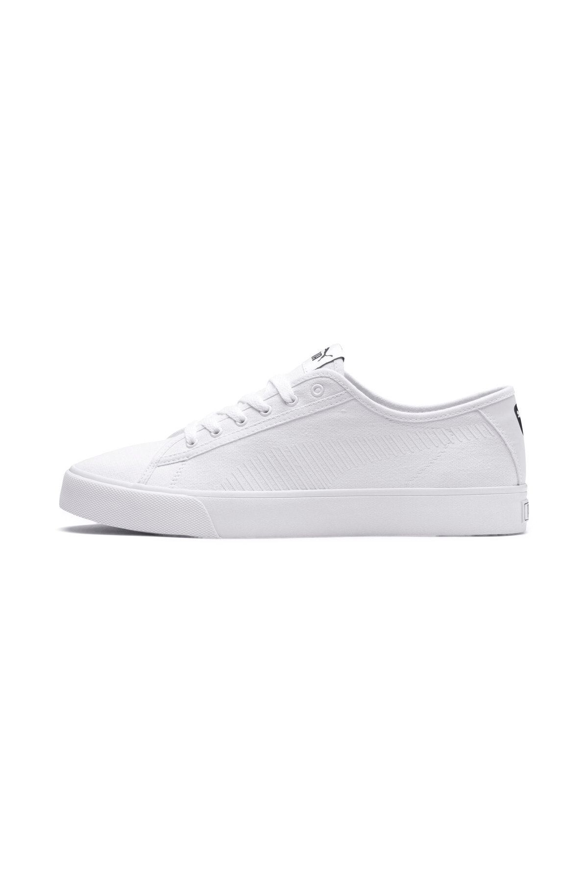 Puma Bari Beyaz Beyaz Erkek Sneaker Ayakkabı 100415377