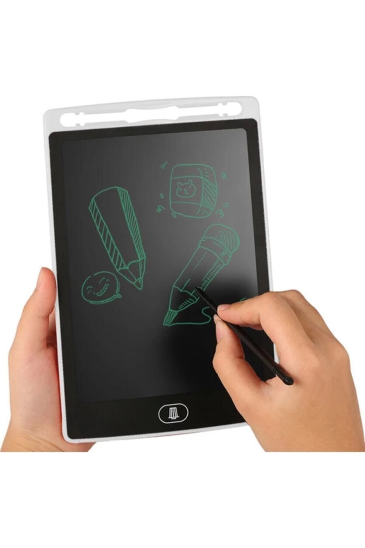 BLUE İNTER Grafik Digital Çocuk Yazı Çizim Tableti Lcd 8.5 Inc Ekranlı + Bilgisayar Kalemli