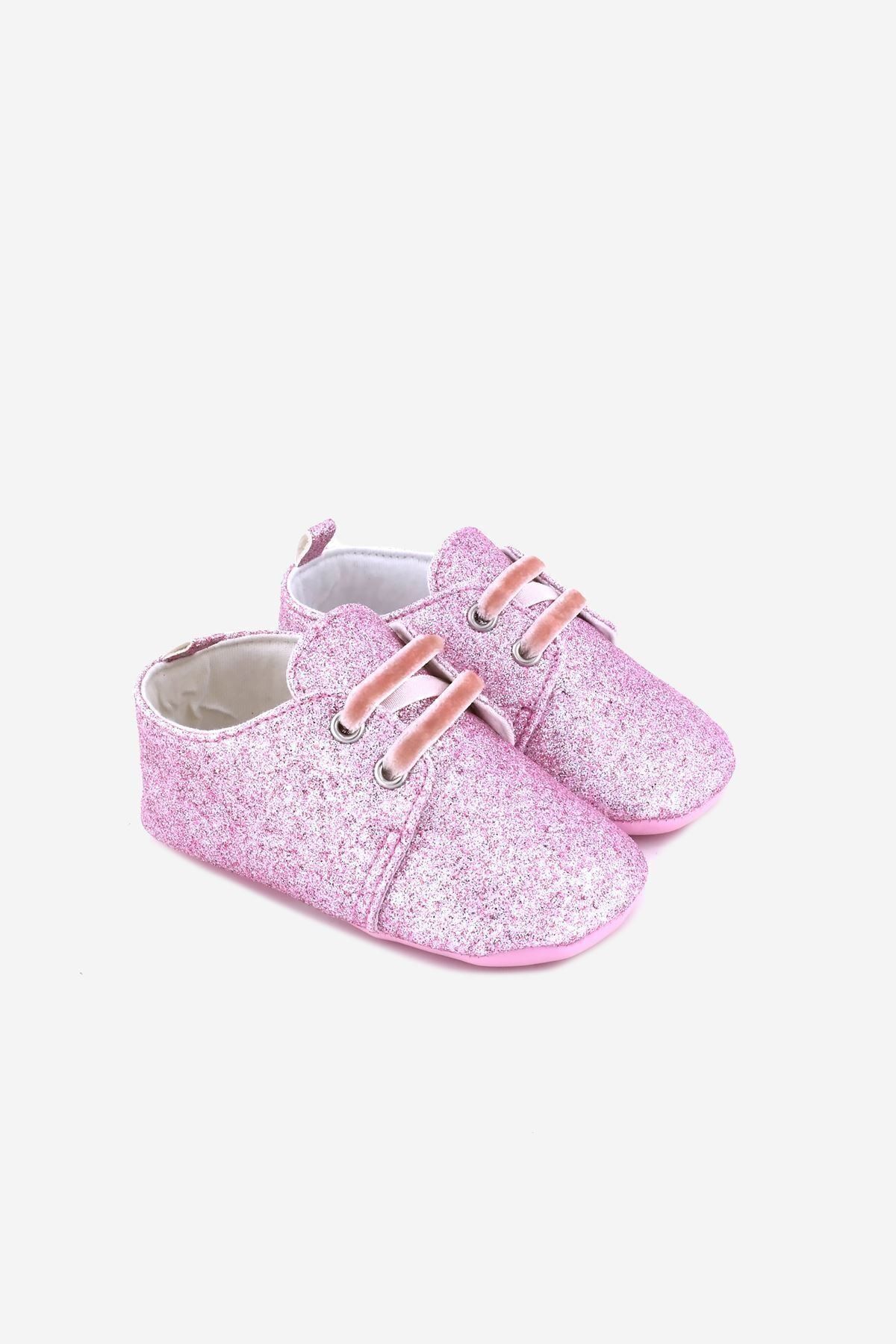 Funny Baby Parıldayan Kız Bebek Ayakkabısı