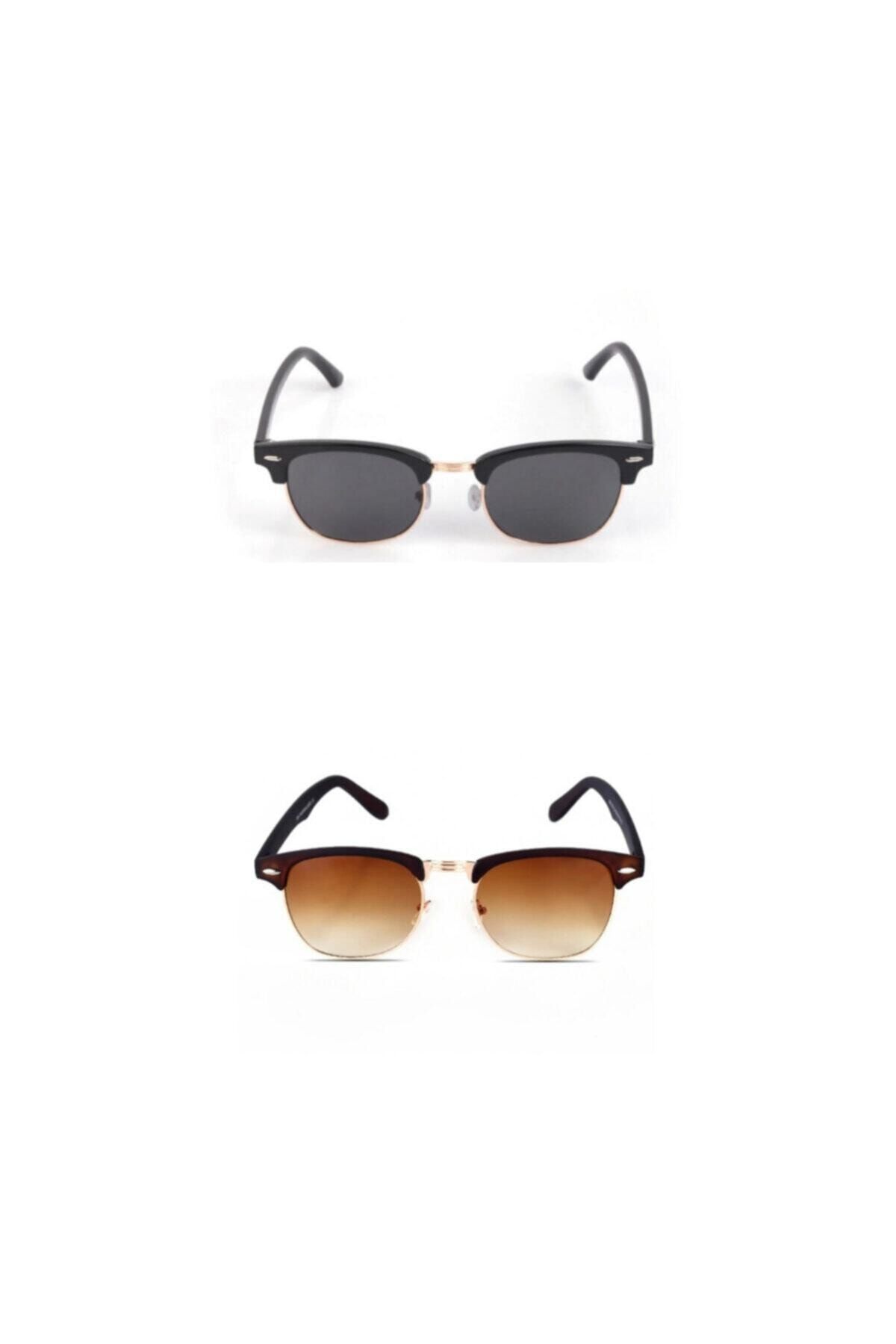 UBK Eyewear Çiftlere Özel Clubmaster Güneş Gözlüğü Kombin