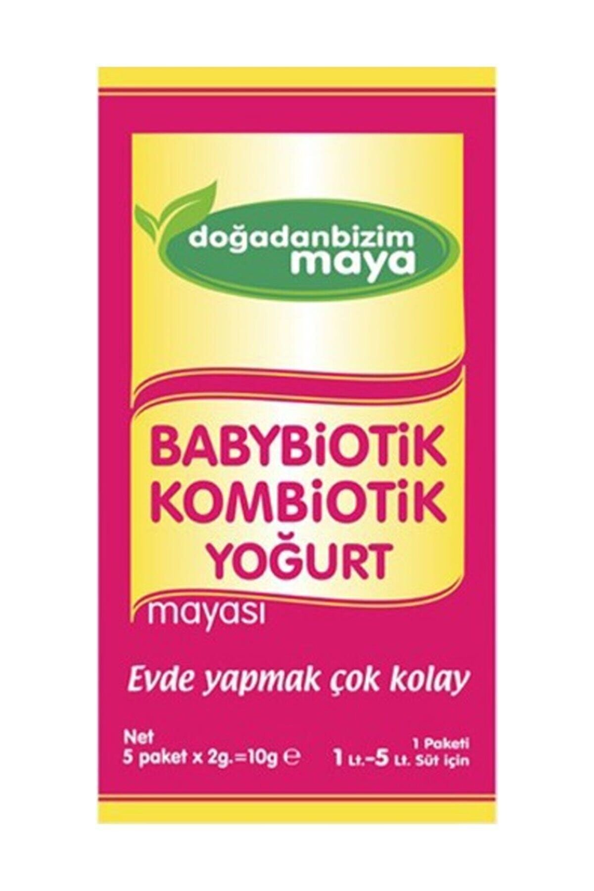 Doğadan Bizim Babybiotik Kombiotik Yoğurt Mayası 5 Li Paket