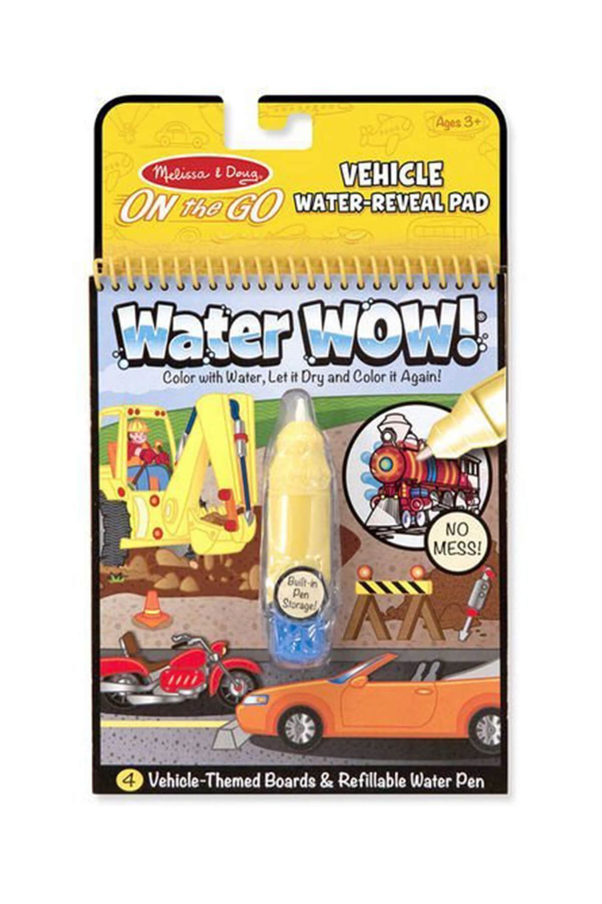 Melissa & Doug Water Wow Su İle Boyama Kitabı - Araçlar /