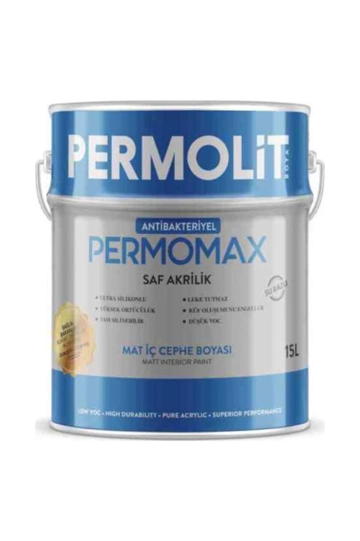 Permolit Permomax Antibakteriyel Mat Iç Cephe Boyası 2,5 Lt