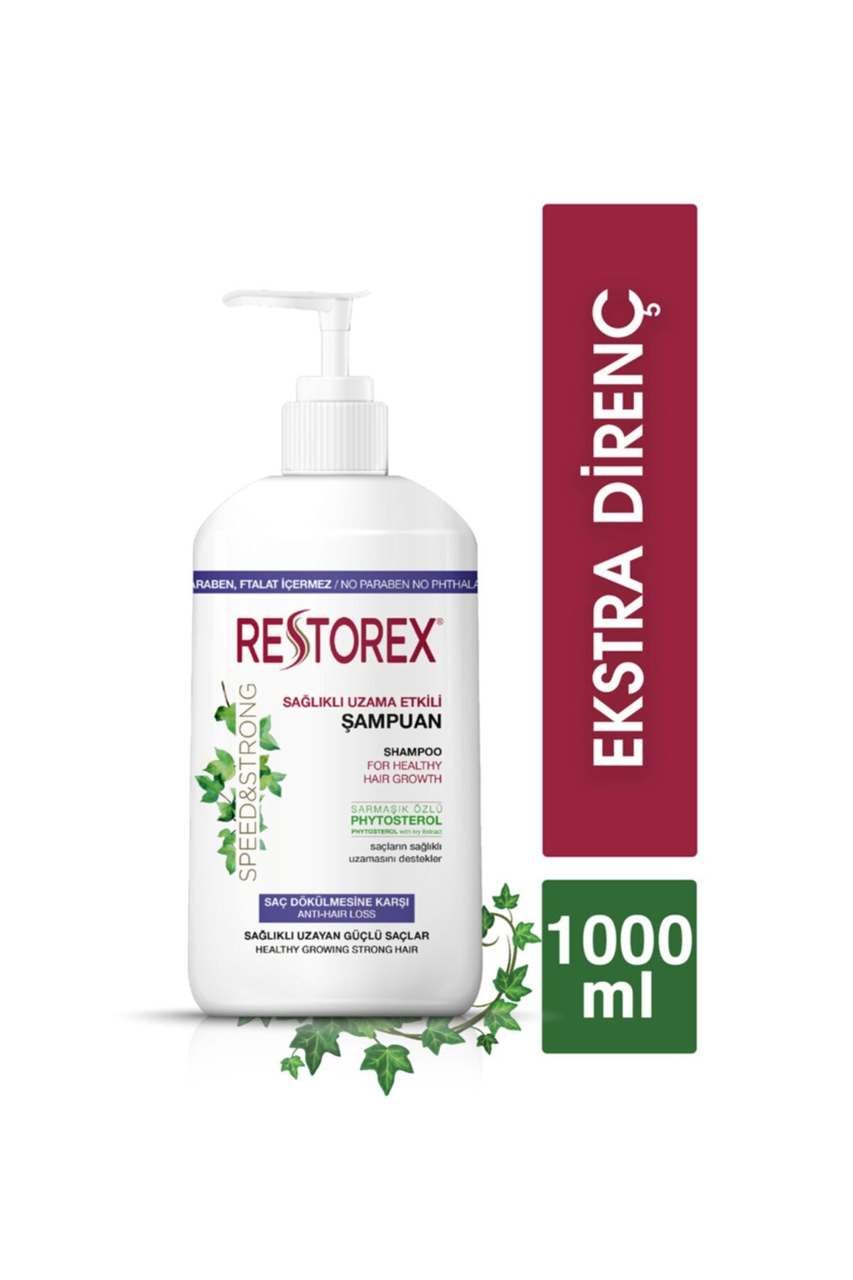 Restorex S&l Saç Dökülmesine Karşı Extra Direnç Şampuan 1000 ml