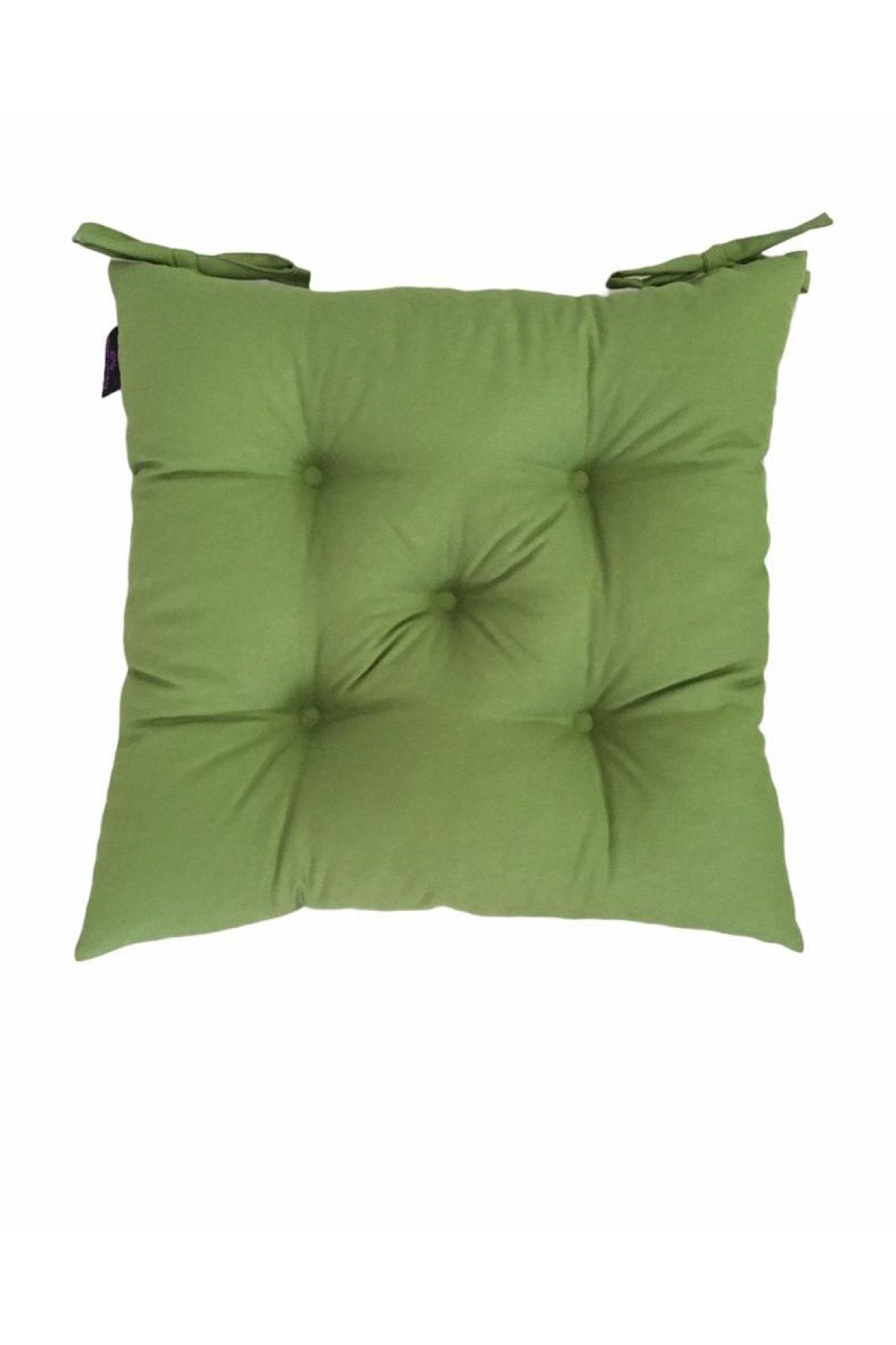 Bykutlay Home Collection Çimen Yeşili Tonu Sandalye Minderi  40*40 cm