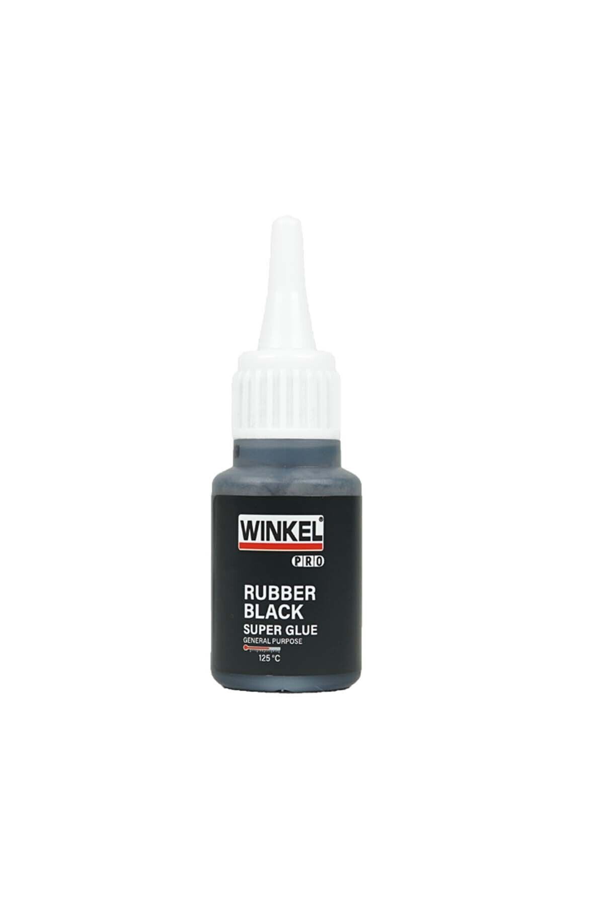 Winkel Rubber Black Plastik Hızlı Yapıştırıcı Siyah Renk 20gr