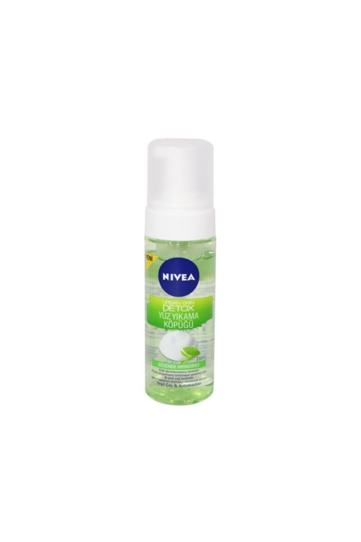 NIVEA Kadın Nıvea Vıs Urban Skin Detox Yuz Yikama Kopugu 150 ml