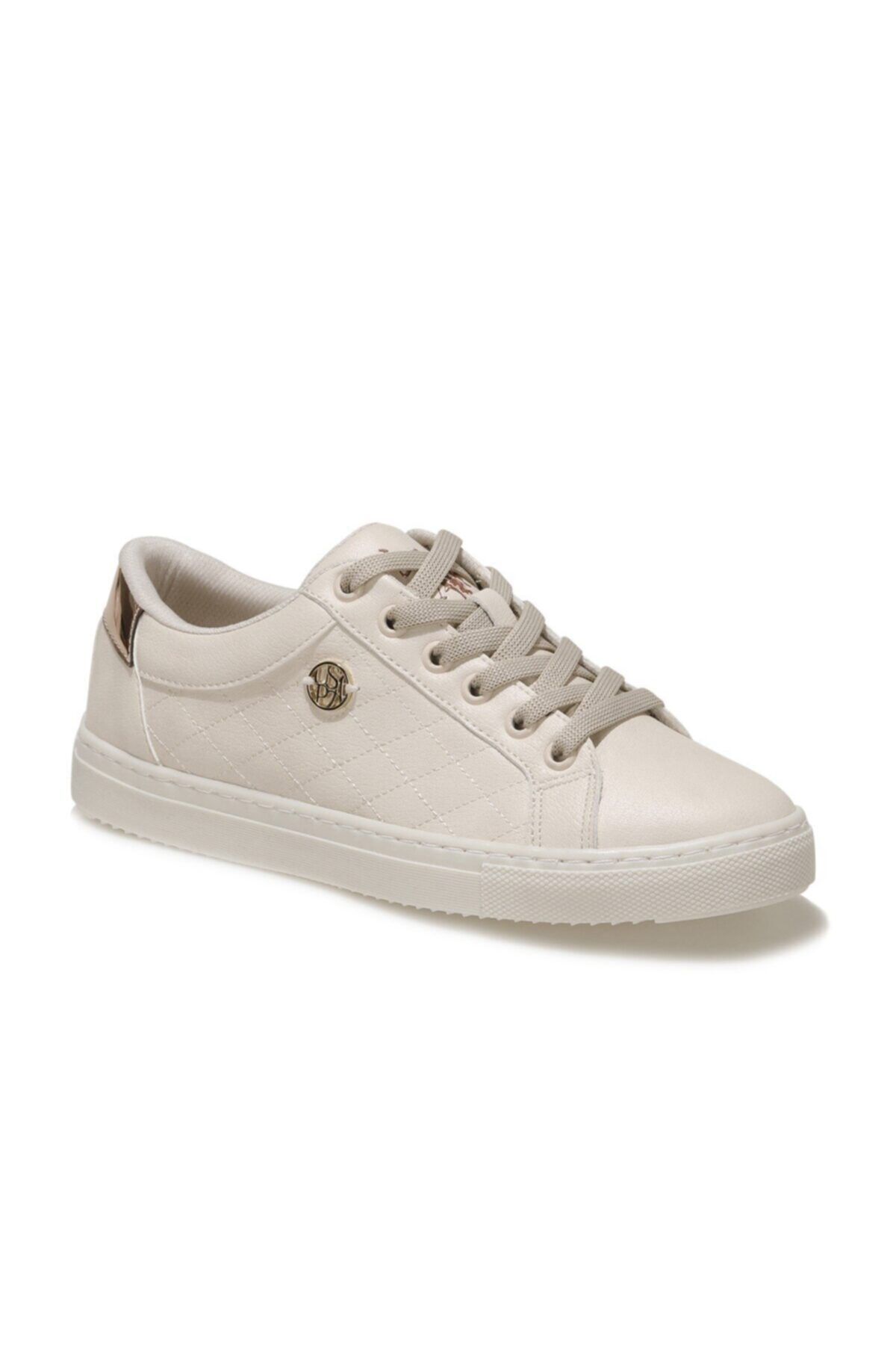 U.S. Polo Assn. Tıggy 1fx Kadın Bej Sneaker Ayakkabı 100910790