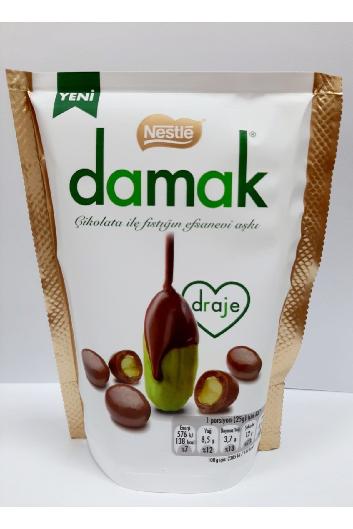 Nestle Damak Draje Antep Fıstıklı 50 G X 1