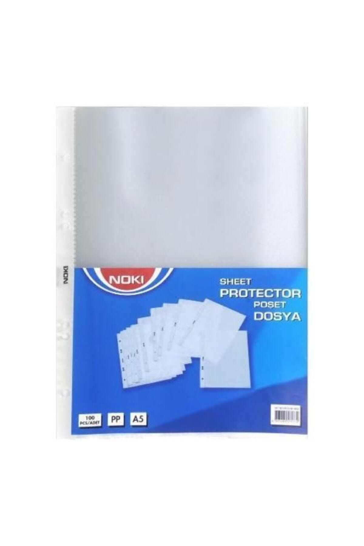 Noki Poşet Dosya A5 Küçük Boy (100 LÜ PAKET)