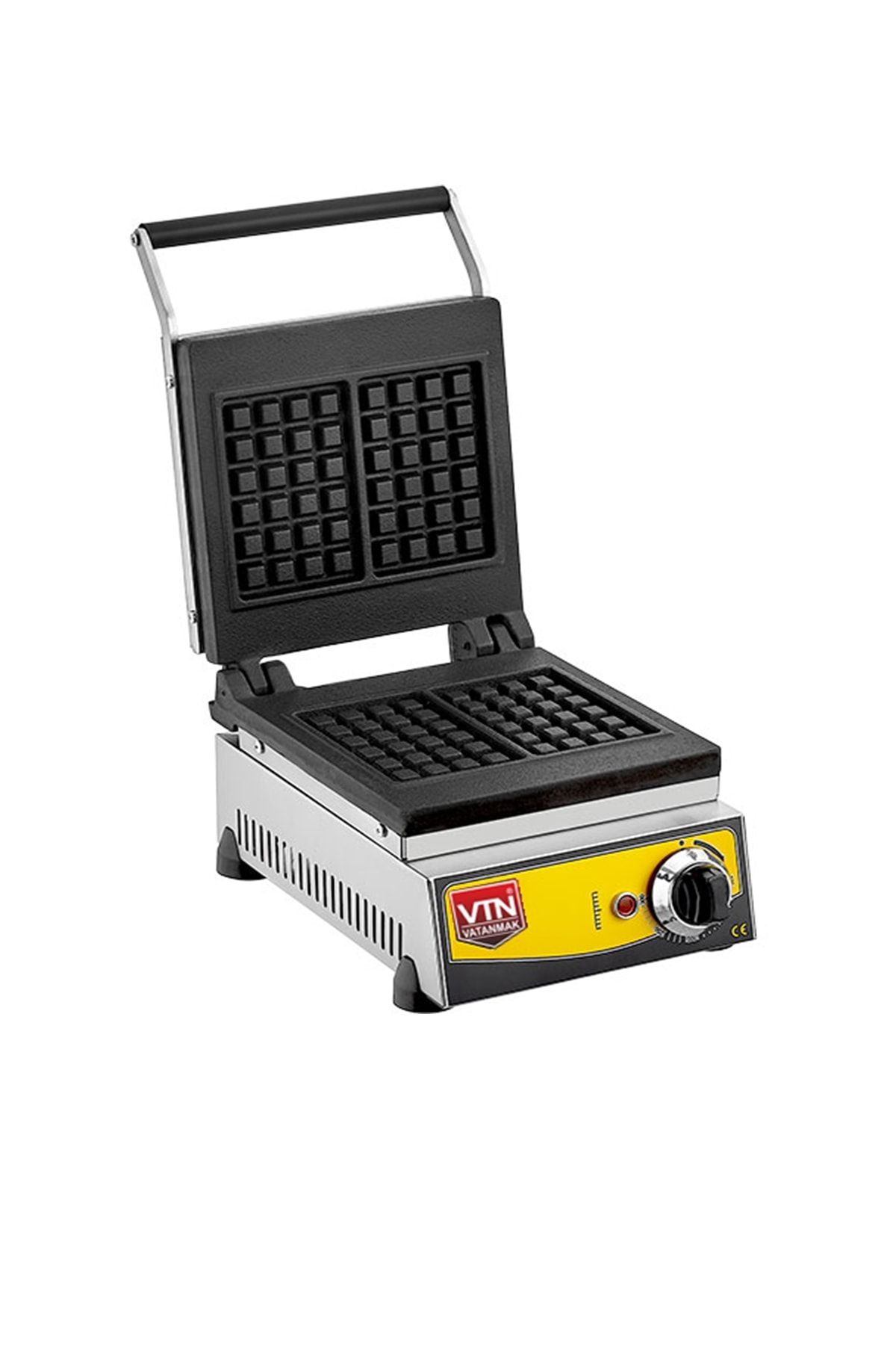 VTN Kare Model Waffle Makinası Elektrikli 16 Cm