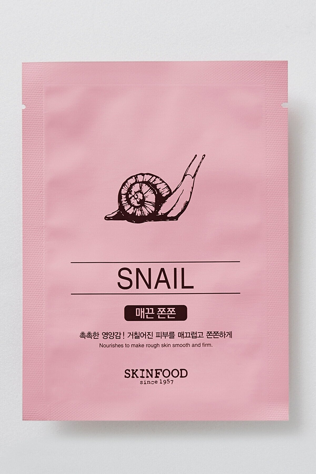 Skinfood Beauty In A Food Tek Kullanımlık Yüz Maskesi (Snail)