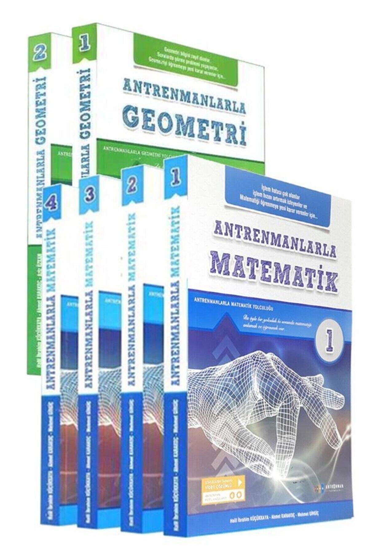 Antrenman Yayınları Antrenmanlarla 2020 Matematik 1-2-3-4 Antrenmanlarla Geometri 1-2 Set