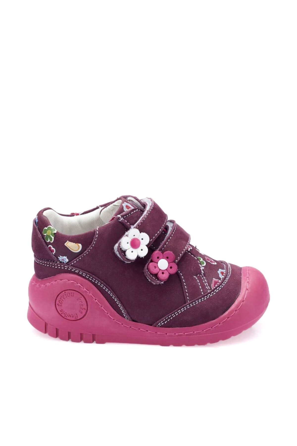 Polaris 82.510505.i Mor Kız Çocuk Deri Sneaker Ayakkabı 100331915