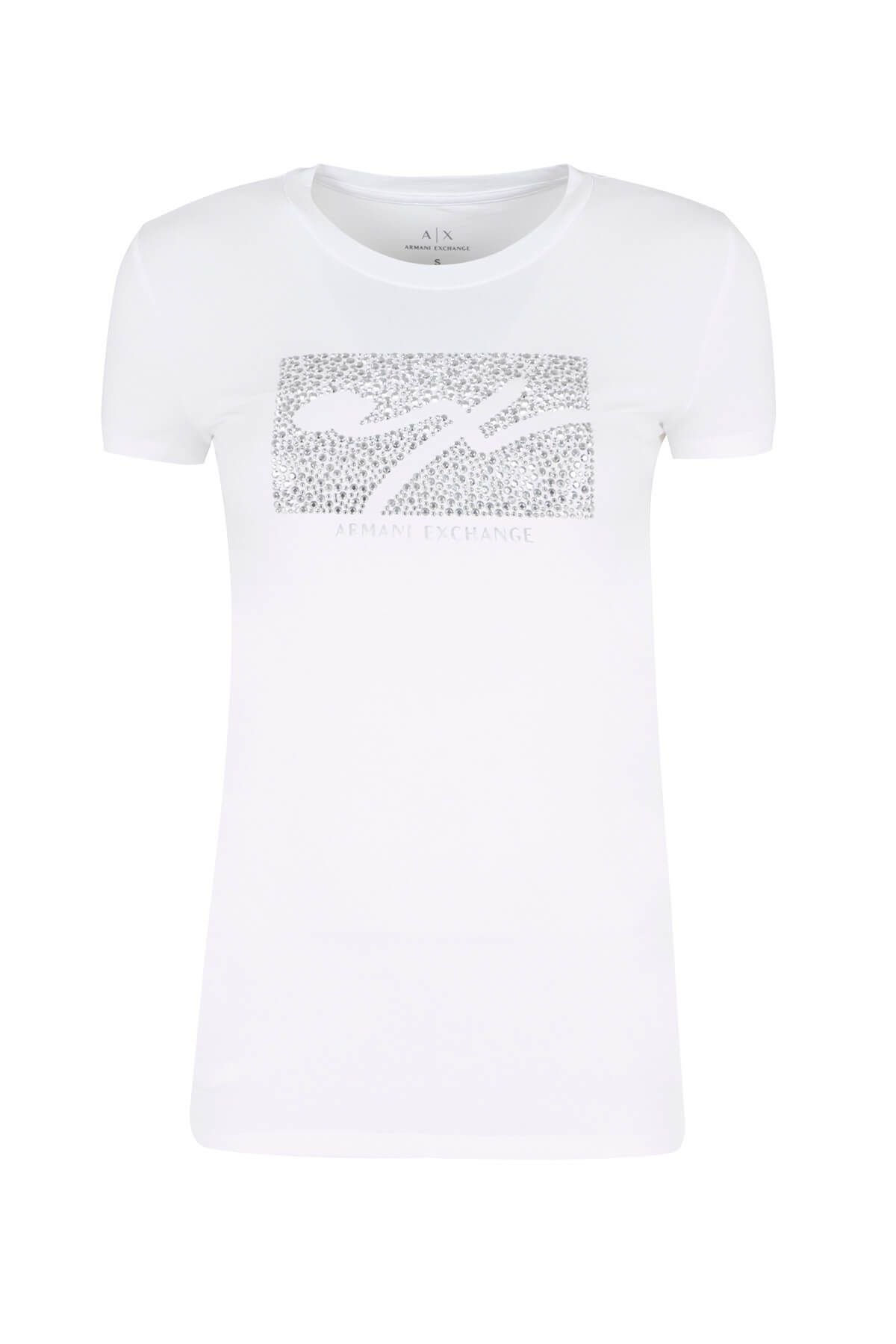 Armani Exchange Beyaz Kadın T-Shirt 6Zytbk Yjs8Z 1100