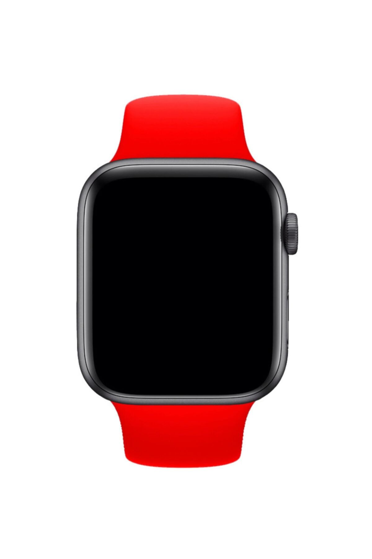 Fuchsia Apple Watch Uyumlu 38 - 40 mm S/M Ölçülerinde Kırmızı Spor Kordon