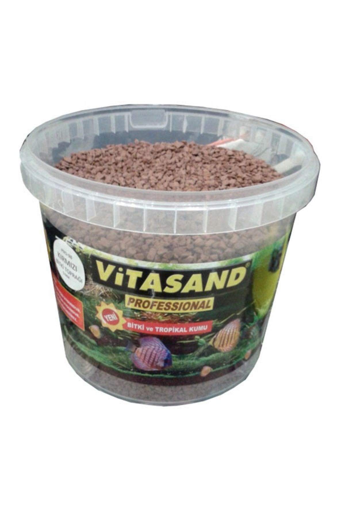 Vitasand Pro-98 Kırmızı Akvaryum Bitki Toprağı 8,5 kg