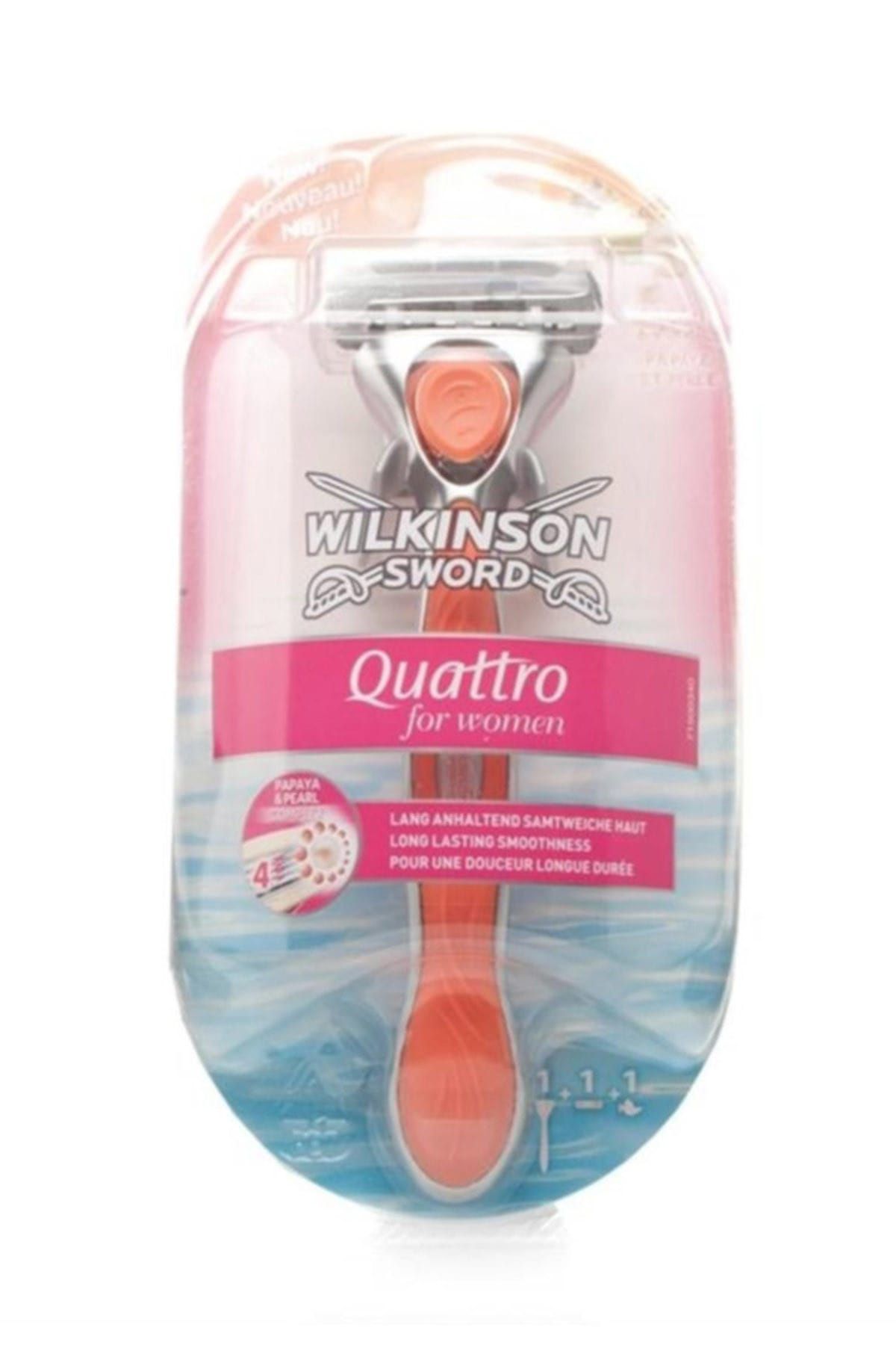 Wilkinson Quattro For Women Razor Makine 1Up