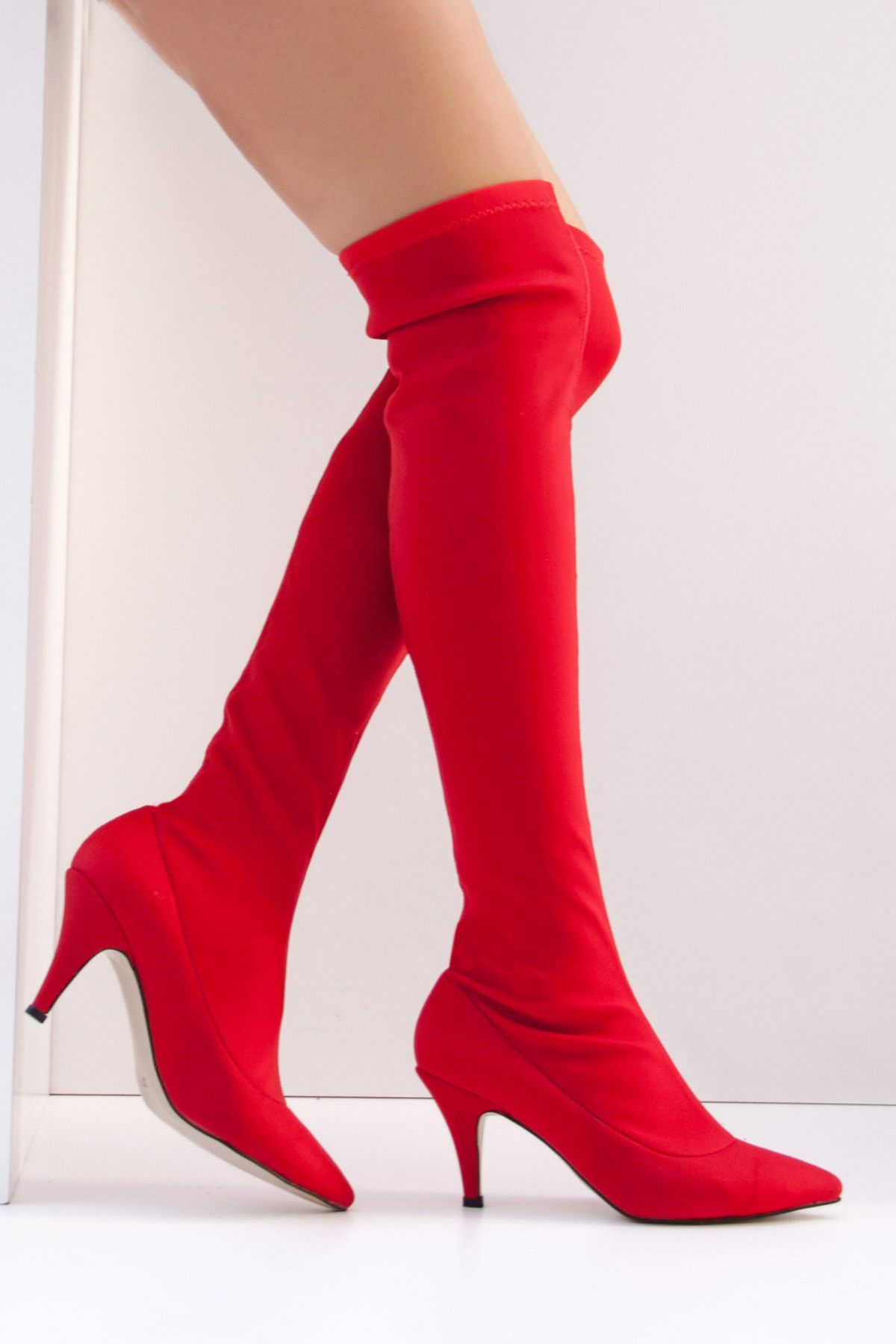 Fox Shoes Kırmızı Kadın Çizme C372541704