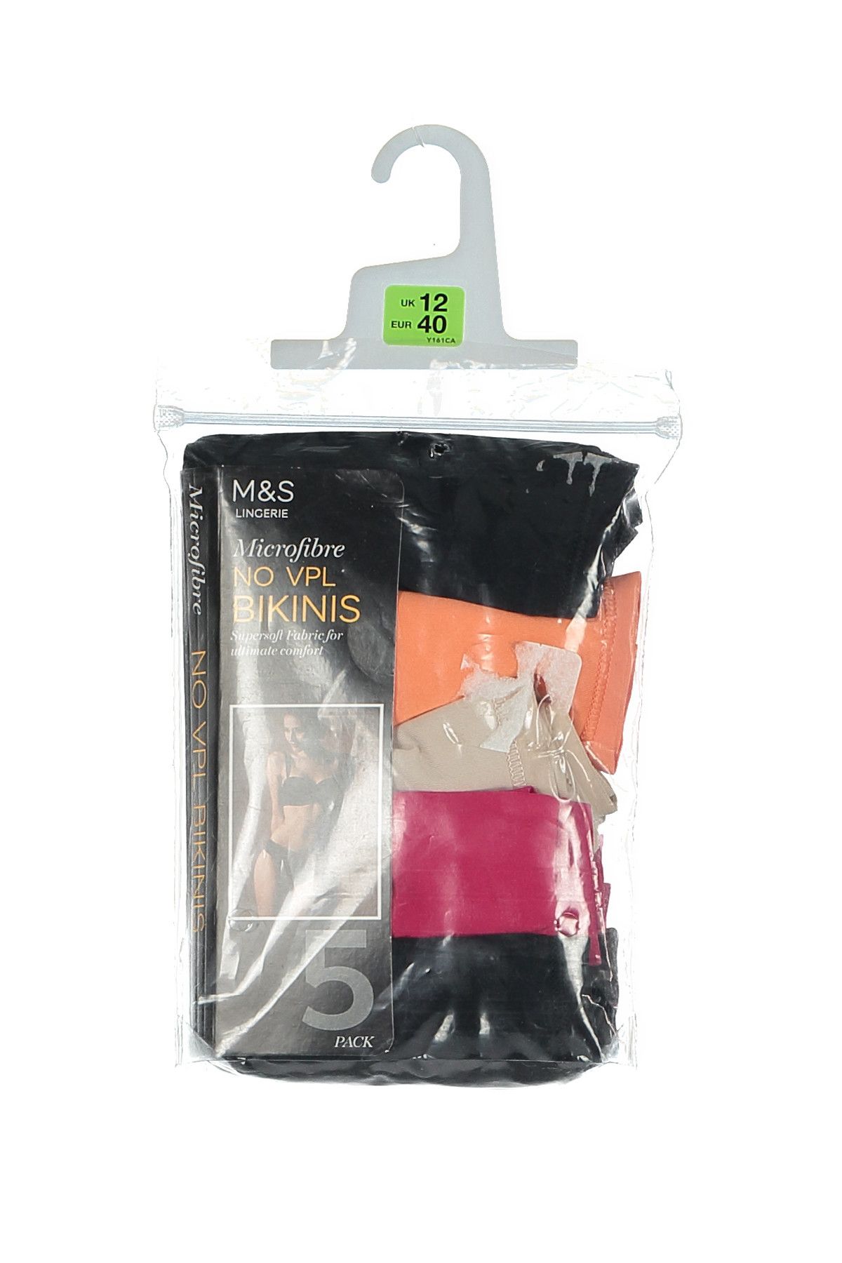 Marks & Spencer Kadın Pembe Desenli Paketli Külot T61004106A4
