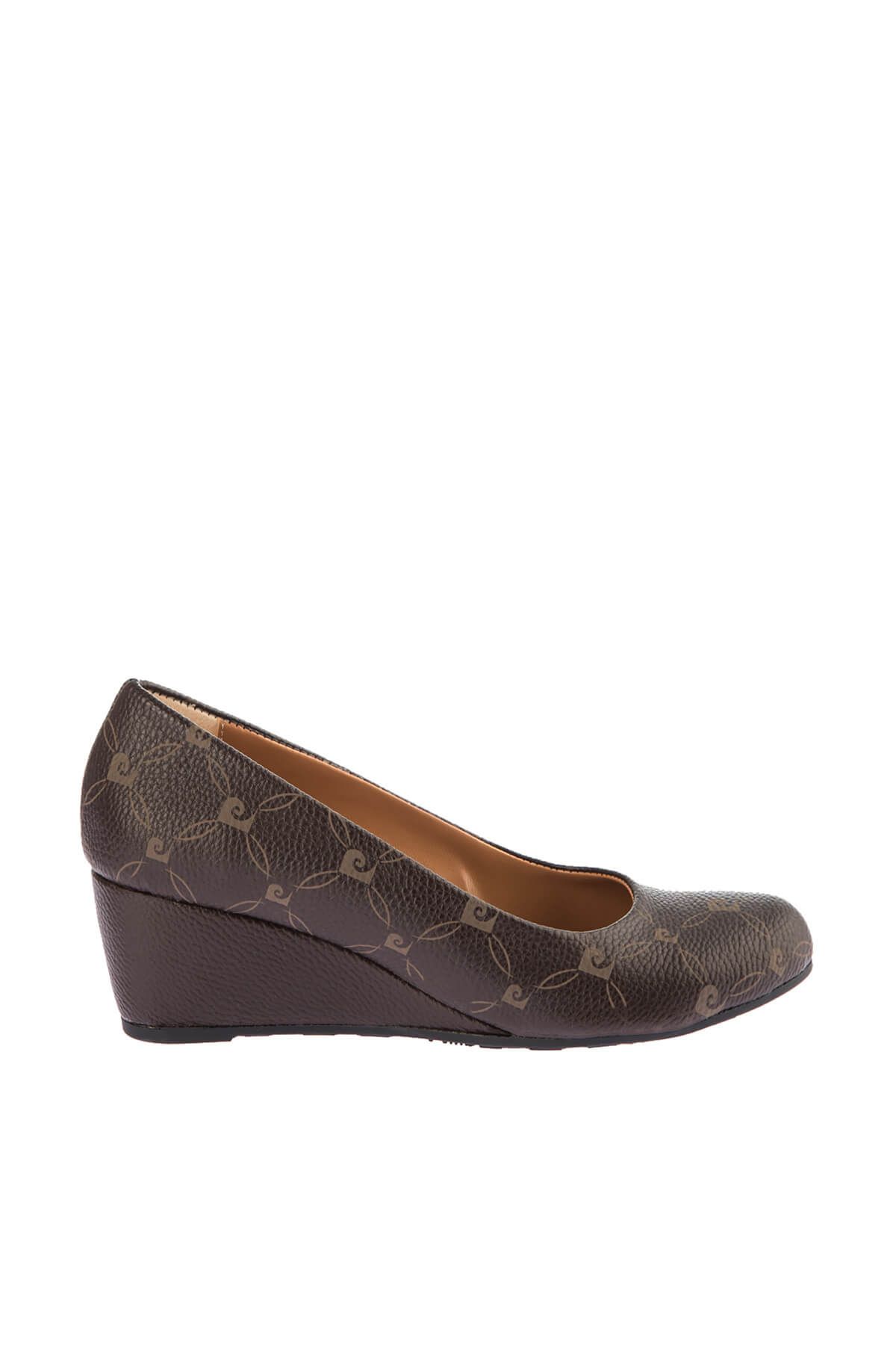 Pierre Cardin Kahverengi Kadın Dolgu Topuklu Ayakkabı DSMAW19618