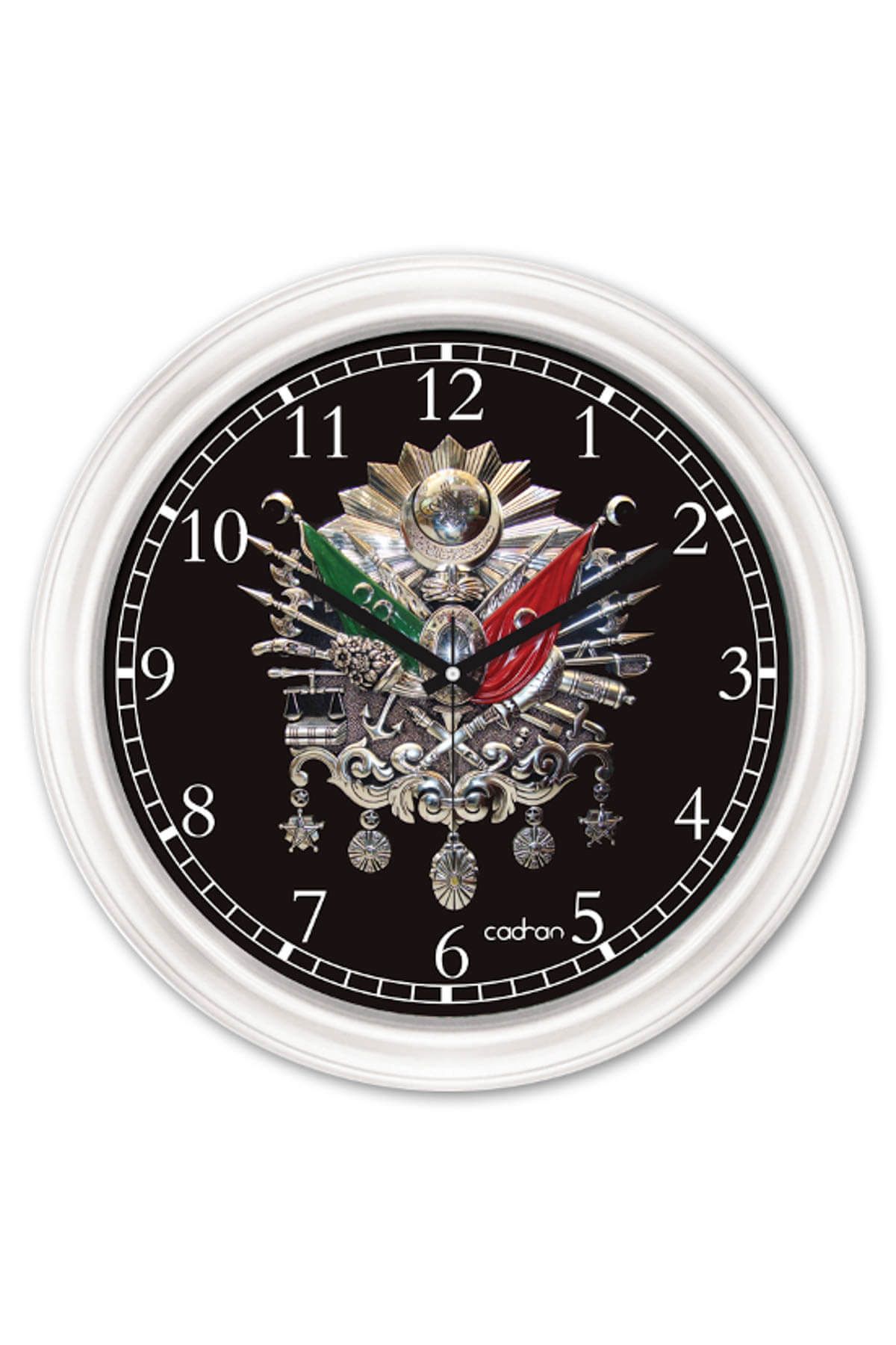 Cadran Fashion Clock Dekoratif Camlı Duvar Saati CDR012