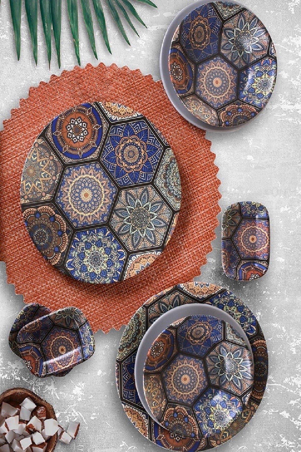 Keramika Mihribah Yemek Takımı 24 Parça 6 Kişilik 17669