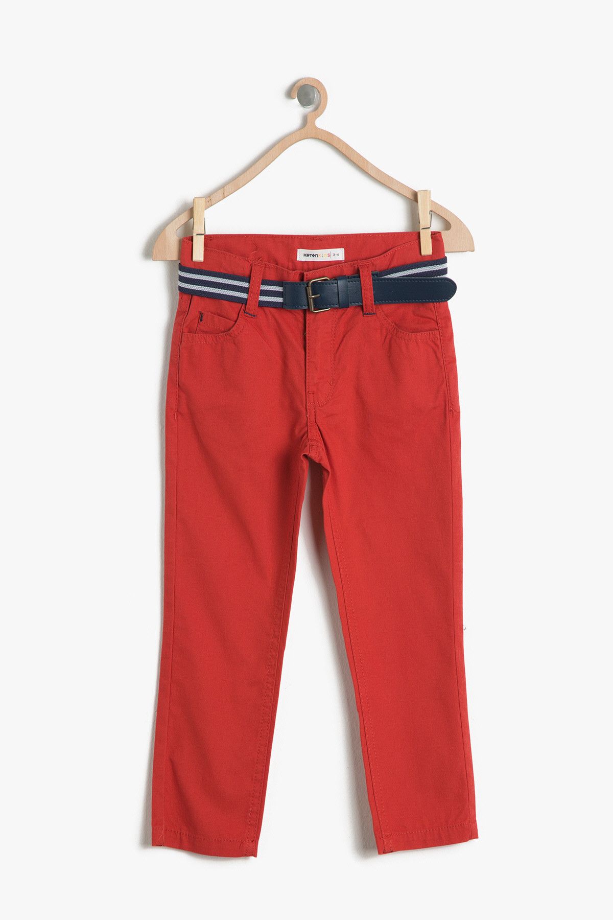 Koton Kırmızı Erkek Çocuk Pantolon