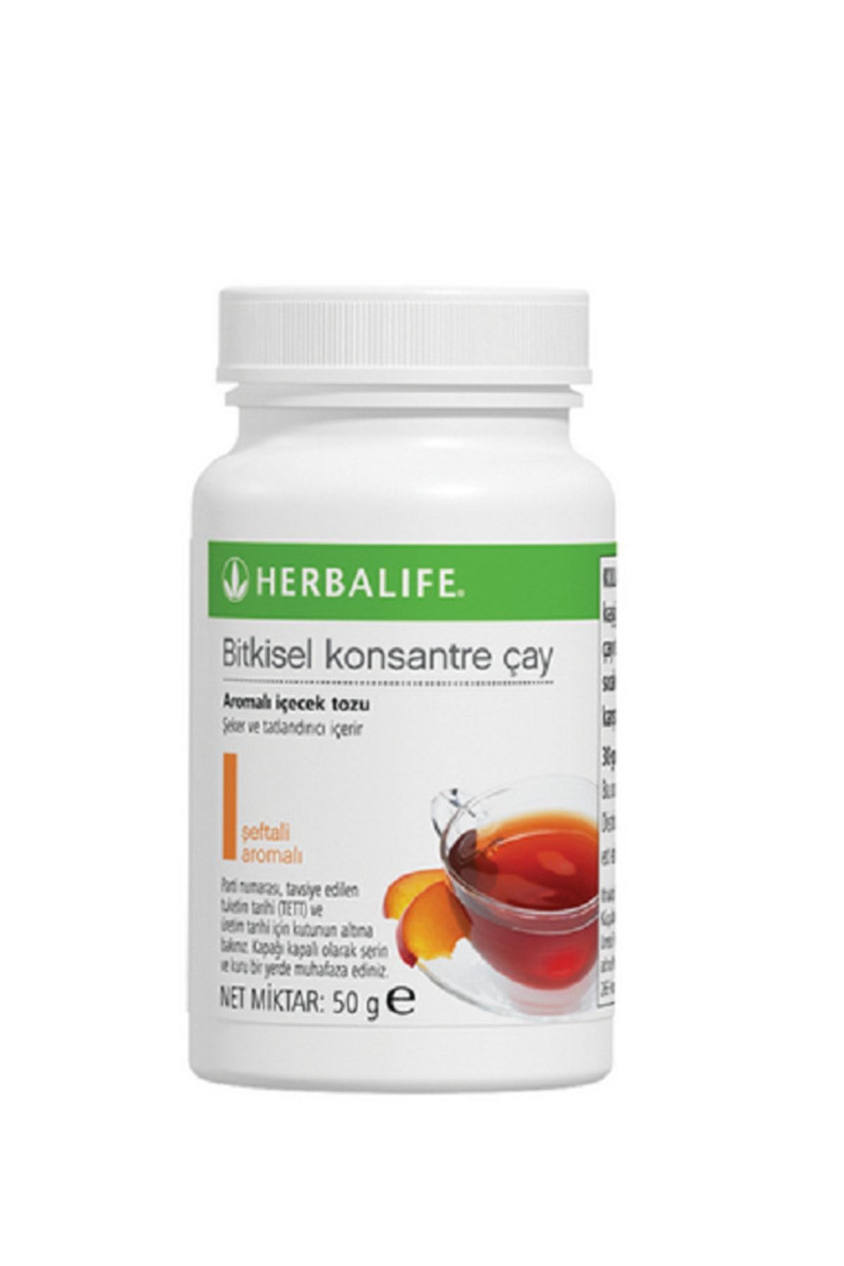 Herbalife Bitkisel Konsantre Çay Şeftali Aromalı 50 G