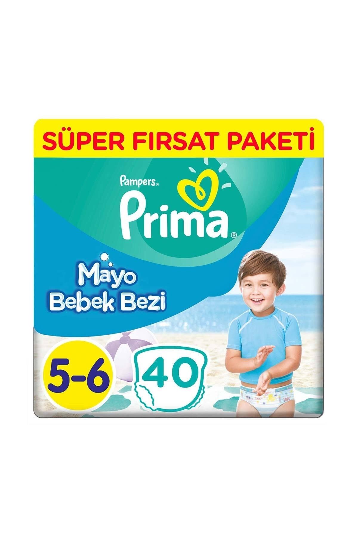 Prima Mayo Bebek Bezi 5 Beden Junior Tekli Paket 40 Adet