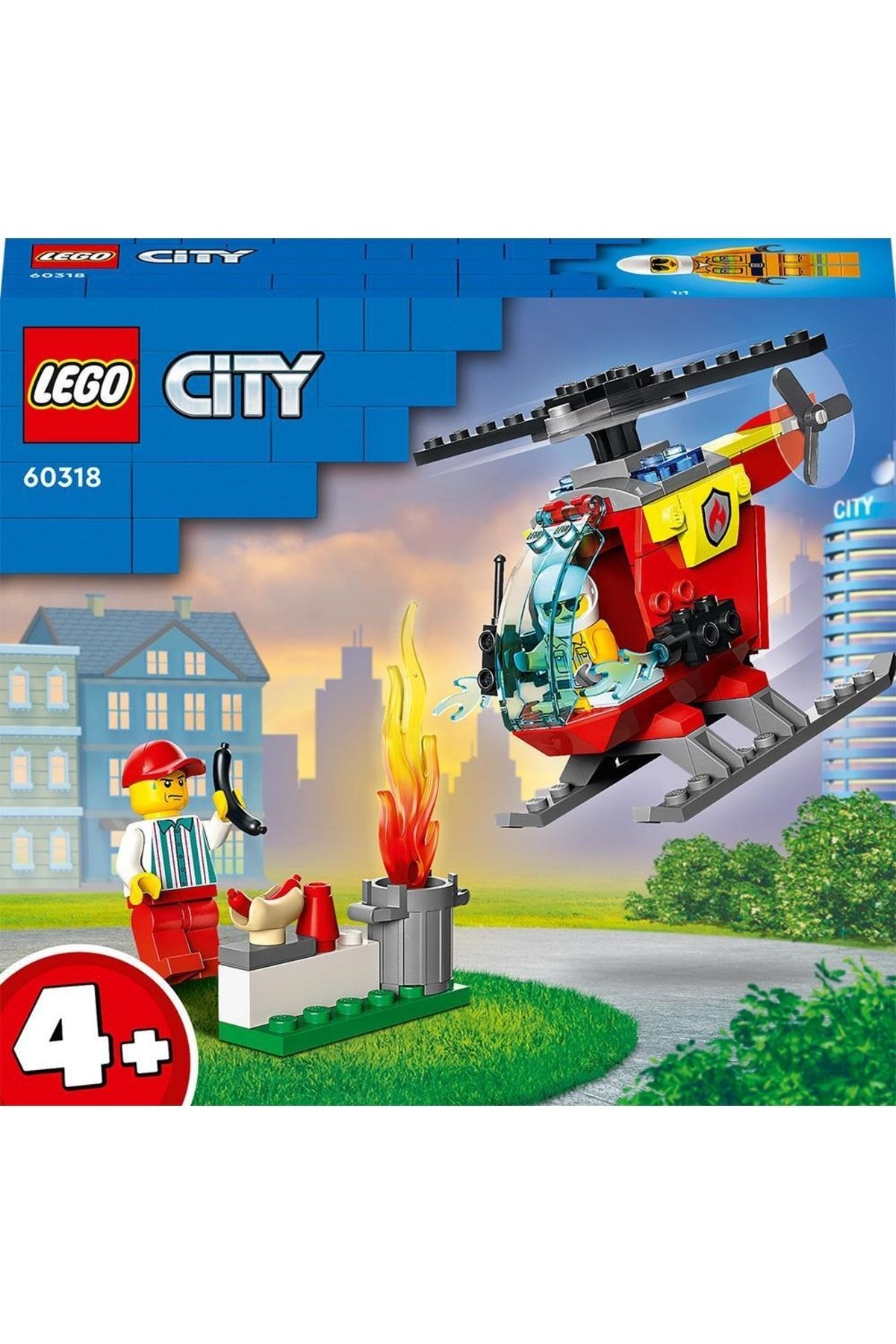 LEGO CITY FİRE HELİKOPTER ADR LSCT60318