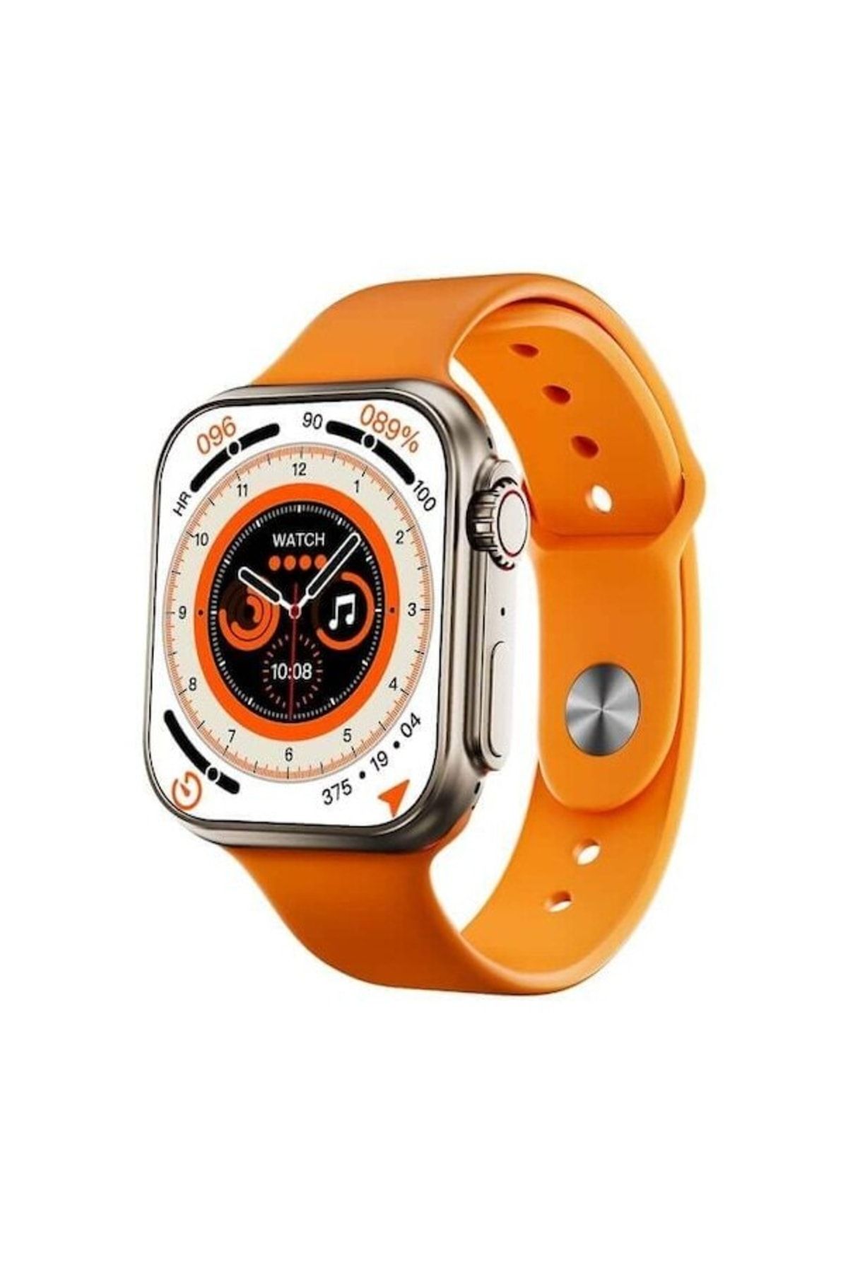 instatech Smart Watch Gs8 Ultra Watch 8 Ultra 2.05 Inç Akıllı Saat Premium Siyah