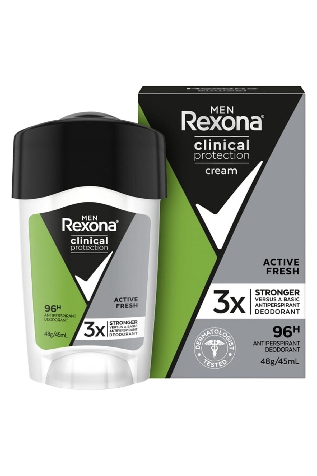 Rexona Erkek Clinical Protection Deodorant Stick Active Fresh 45 Ml